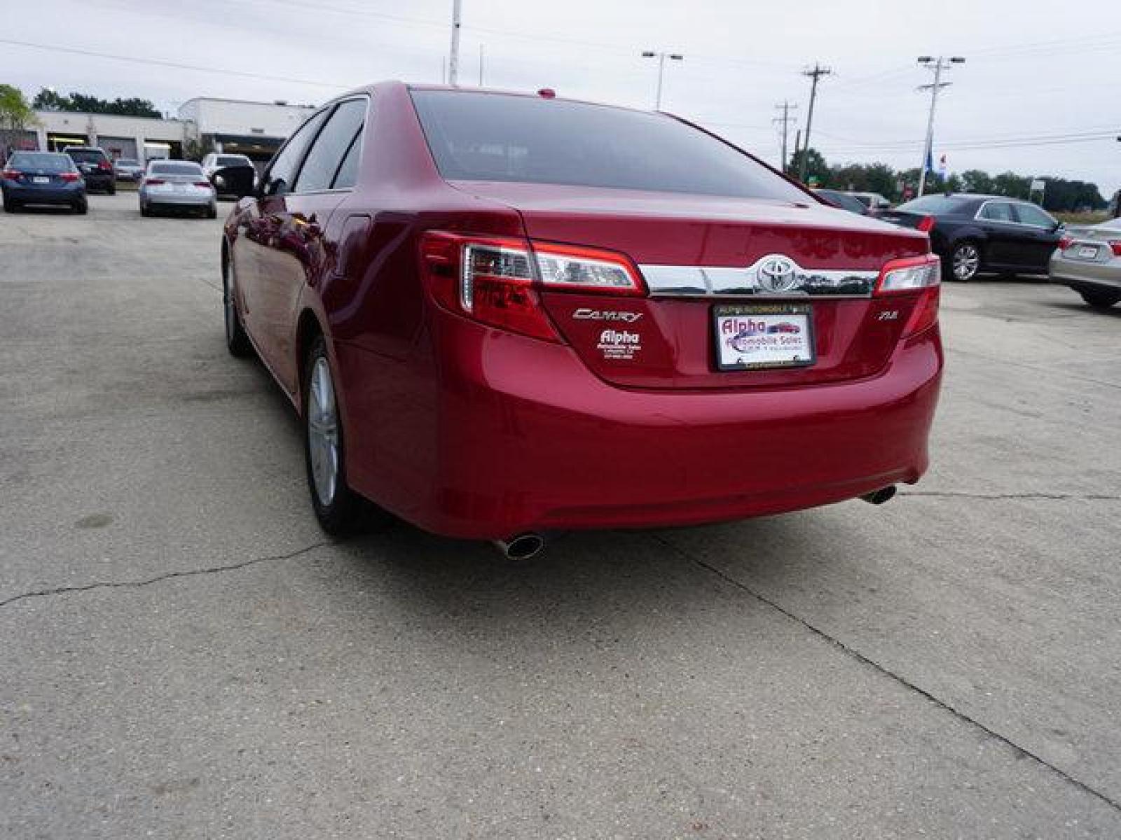 2014 Red Toyota Camry (4T1BK1FK2EU) with an 3.5L 6 Cyl engine, Automatic transmission, located at 6904 Johnston St., Lafayette, LA, 70503, (337) 988-1960, 30.143589, -92.100601 - Prices are subject to change as improvements done by the service dept. Prices are for Cash sales only, Plus TTL. This Vehicle is Serviced well and Warranties Available too. Easy Financing. Drives Great and everything works. Price subject to change as improvements done by the service dept. Easy CR - Photo #8