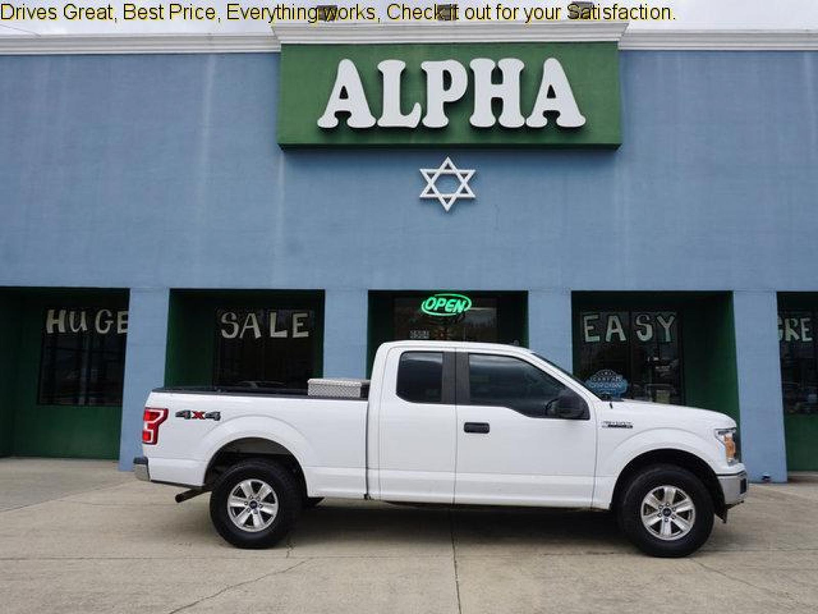 2020 White Ford F-150 (1FTEX1EP1LF) with an 2.7L 6 Cyl engine, 6 Spd Automatic transmission, located at 6904 Johnston St., Lafayette, LA, 70503, (337) 988-1960, 30.143589, -92.100601 - Prices are subject to change as improvements done by the service dept. Prices are for Cash sales only, Plus TTL. This Vehicle is Serviced well and Warranties Available too. Easy Financing. Drives Great and everything works. Price subject to change as improvements done by the service dept. Easy CR - Photo #0