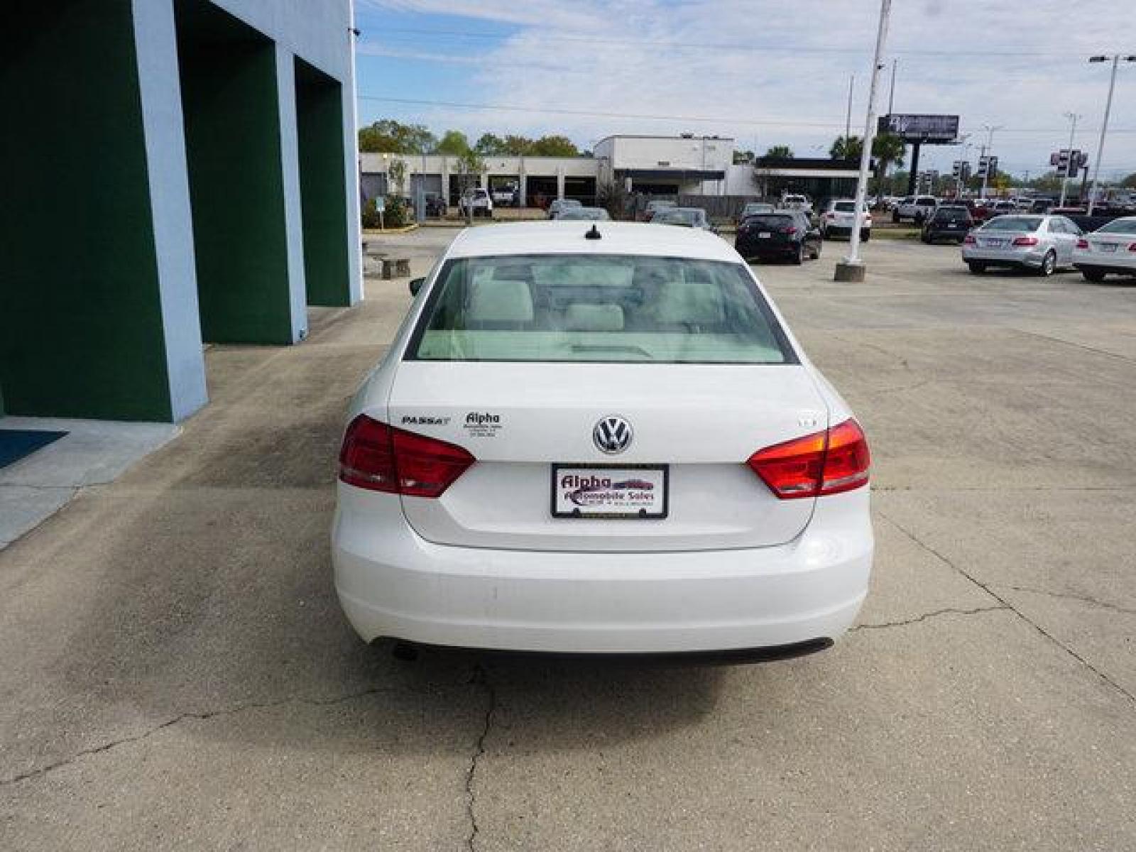 2015 White Volkswagen Passat (1VWAT7A32FC) with an 1.8L 4Cyl Turbo engine, Automatic transmission, located at 6904 Johnston St., Lafayette, LA, 70503, (337) 988-1960, 30.143589, -92.100601 - Prices are subject to change as improvements done by the service dept. Prices are for Cash sales only, Plus TTL. This Vehicle is Serviced well and Warranties Available too. Easy Financing. Drives Great and everything works. Price subject to change as improvements done by the service dept. Easy CR - Photo #9