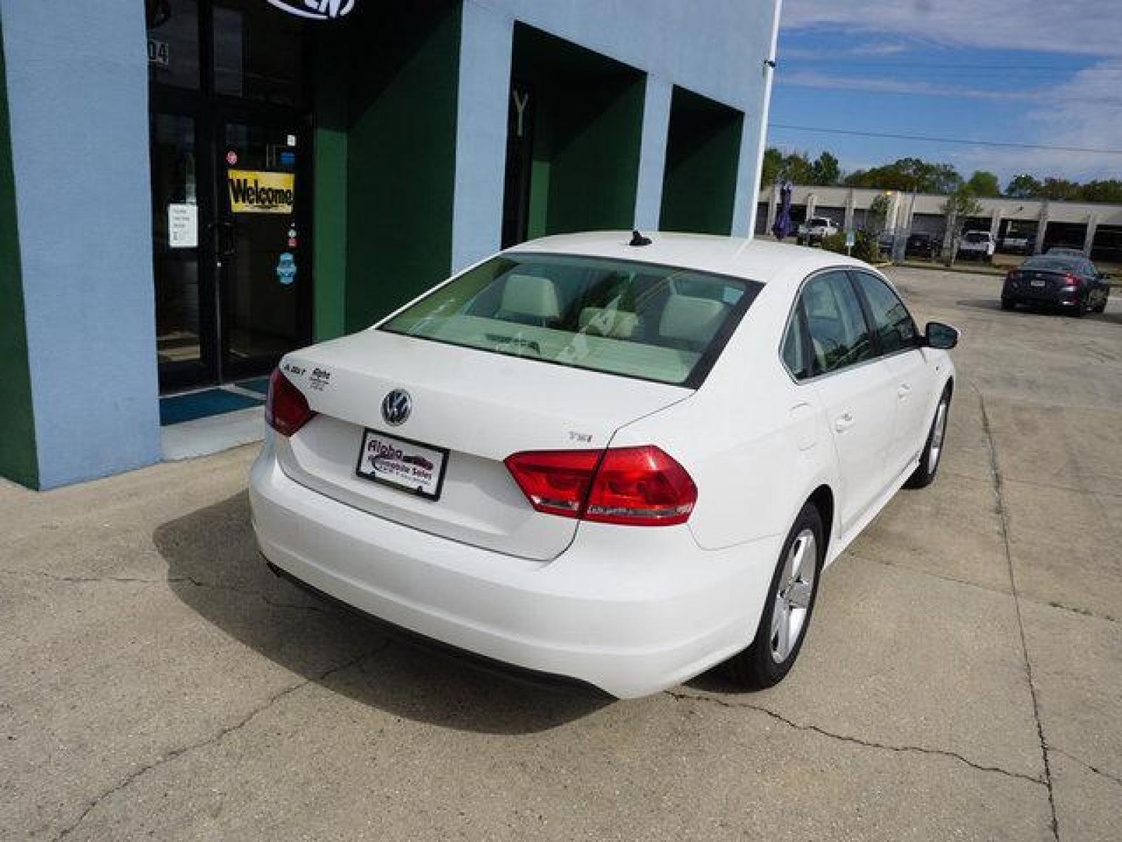 2015 White Volkswagen Passat (1VWAT7A32FC) with an 1.8L 4Cyl Turbo engine, Automatic transmission, located at 6904 Johnston St., Lafayette, LA, 70503, (337) 988-1960, 30.143589, -92.100601 - Prices are subject to change as improvements done by the service dept. Prices are for Cash sales only, Plus TTL. This Vehicle is Serviced well and Warranties Available too. Easy Financing. Drives Great and everything works. Price subject to change as improvements done by the service dept. Easy CR - Photo #11
