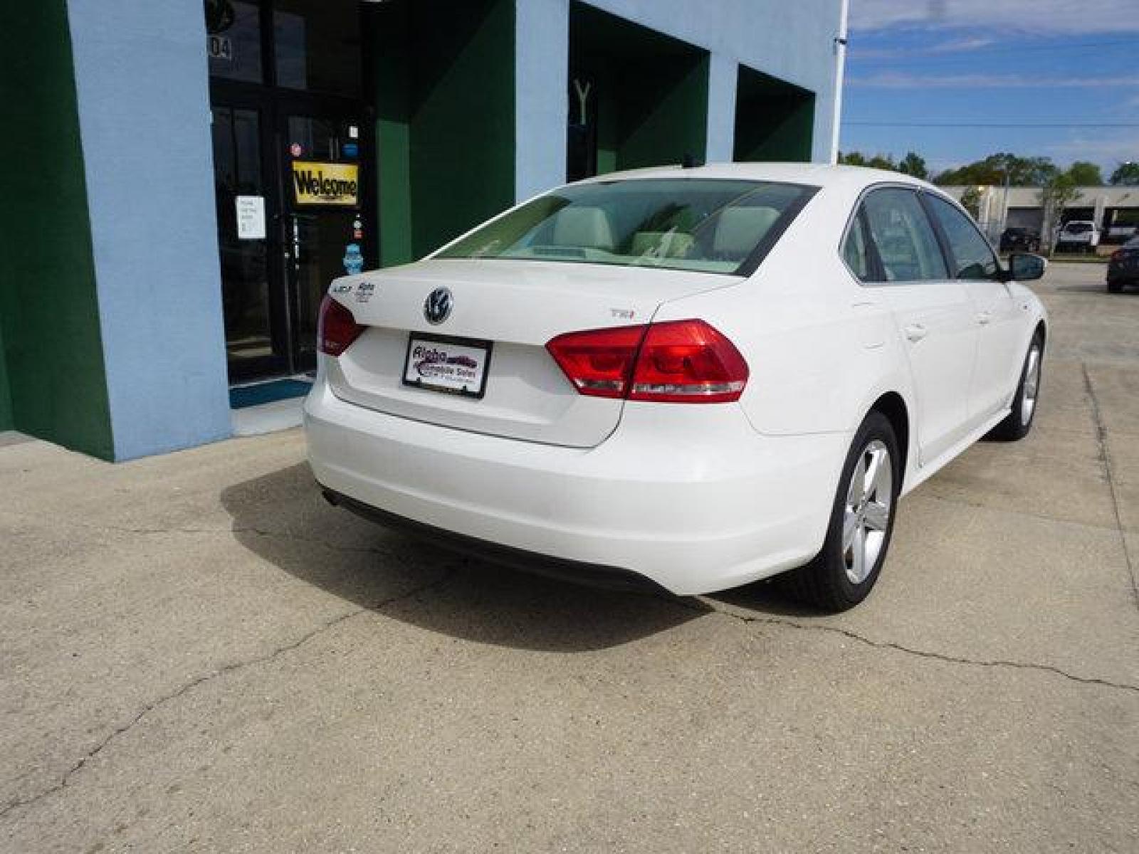 2015 White Volkswagen Passat (1VWAT7A32FC) with an 1.8L 4Cyl Turbo engine, Automatic transmission, located at 6904 Johnston St., Lafayette, LA, 70503, (337) 988-1960, 30.143589, -92.100601 - Prices are subject to change as improvements done by the service dept. Prices are for Cash sales only, Plus TTL. This Vehicle is Serviced well and Warranties Available too. Easy Financing. Drives Great and everything works. Price subject to change as improvements done by the service dept. Easy CR - Photo #12