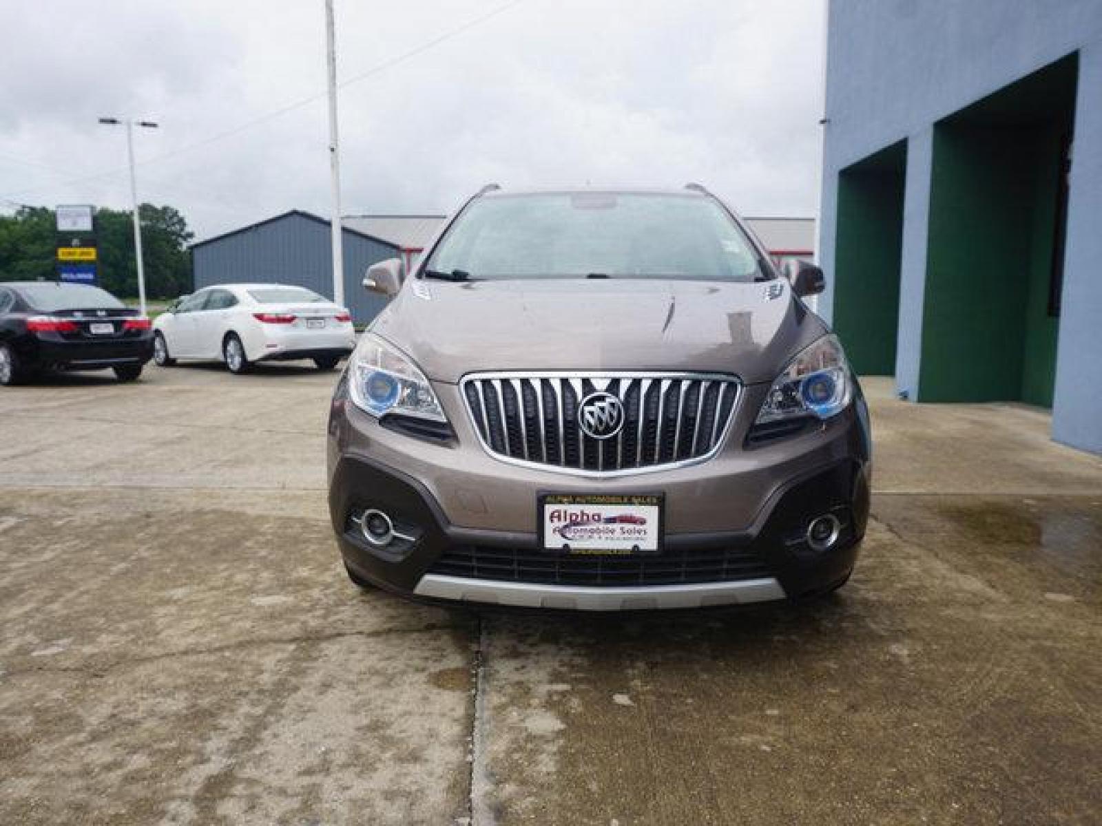 2015 Brown Buick Encore (KL4CJCSB4FB) with an 1.4L I4 Turbo engine, Automatic transmission, located at 6904 Johnston St., Lafayette, LA, 70503, (337) 988-1960, 30.143589, -92.100601 - Prices are subject to change as improvements done by the service dept. Prices are for Cash sales only, Plus TTL. This Vehicle is Serviced well and Warranties Available too. Easy Financing. Drives Great and everything works. Price subject to change as improvements done by the service dept. Easy CR - Photo #3