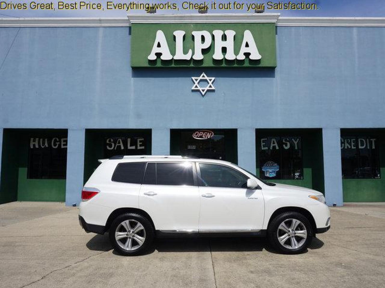 2012 White Toyota Highlander (5TDYK3EH8CS) with an 3.5L V6 engine, Automatic transmission, located at 6904 Johnston St., Lafayette, LA, 70503, (337) 988-1960, 30.143589, -92.100601 - Nice ride with a third 3rd row seating Prices are subject to change as improvements done by the service dept. Prices are for Cash sales only, Plus TTL. This Vehicle is Serviced well and Warranties Available too. Easy Financing. Drives Great and everything works. Price subject to change as improv - Photo #0
