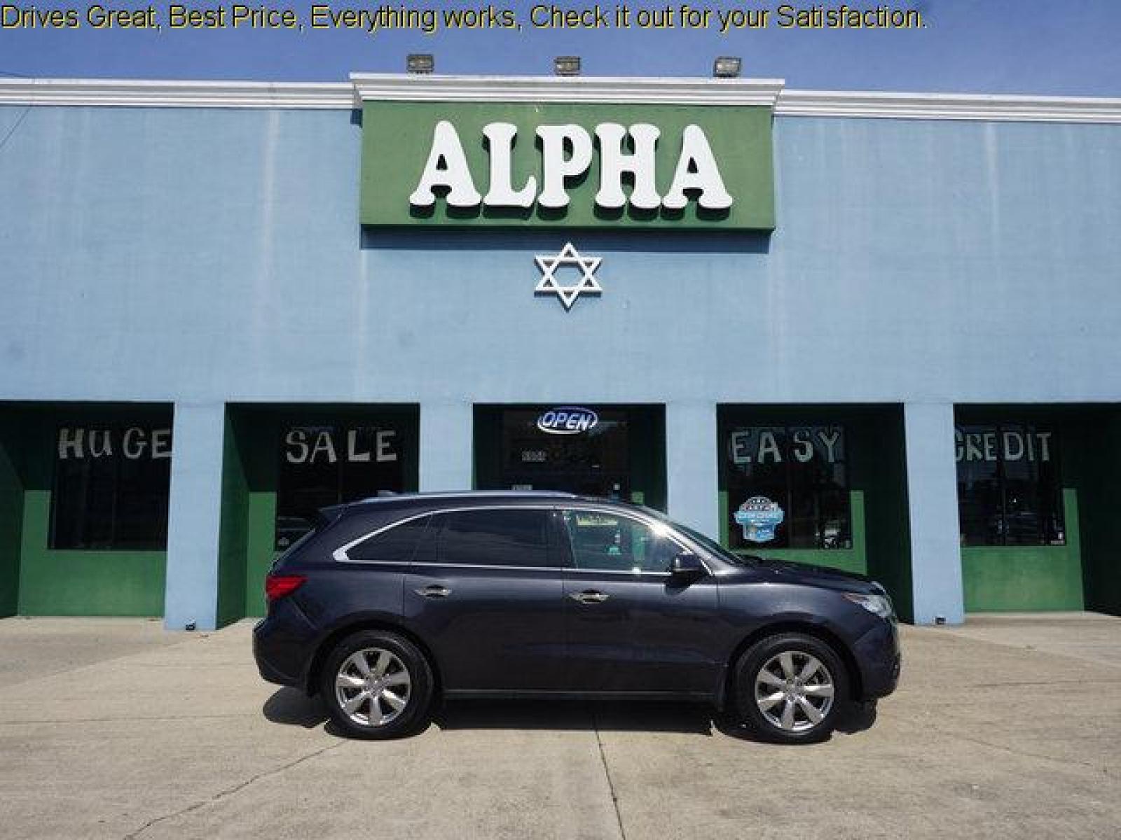 2014 Grey Acura MDX (5FRYD3H82EB) with an 3.5L V6 engine, Automatic transmission, located at 6904 Johnston St., Lafayette, LA, 70503, (337) 988-1960, 30.143589, -92.100601 - Prices are subject to change as improvements done by the service dept. Prices are for Cash sales only, Plus TTL. This Vehicle is Serviced well and Warranties Available too. Easy Financing. Drives Great and everything works. Price subject to change as improvements done by the service dept. Easy CR - Photo #0
