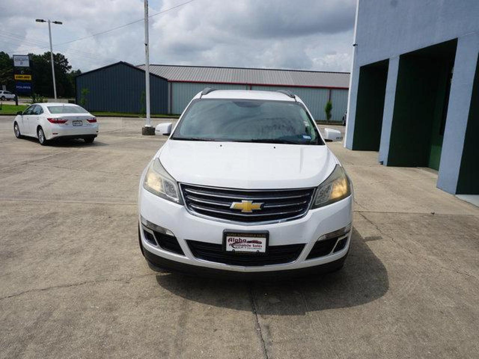 2016 White Chevrolet Traverse (1GNKRGKD1GJ) with an 3.6L V6 engine, Automatic transmission, located at 6904 Johnston St., Lafayette, LA, 70503, (337) 988-1960, 30.143589, -92.100601 - Prices are subject to change as improvements done by the service dept. Prices are for Cash sales only, Plus TTL. This Vehicle is Serviced well and Warranties Available too. Easy Financing. Drives Great and everything works. Price subject to change as improvements done by the service dept. Easy CR - Photo #2