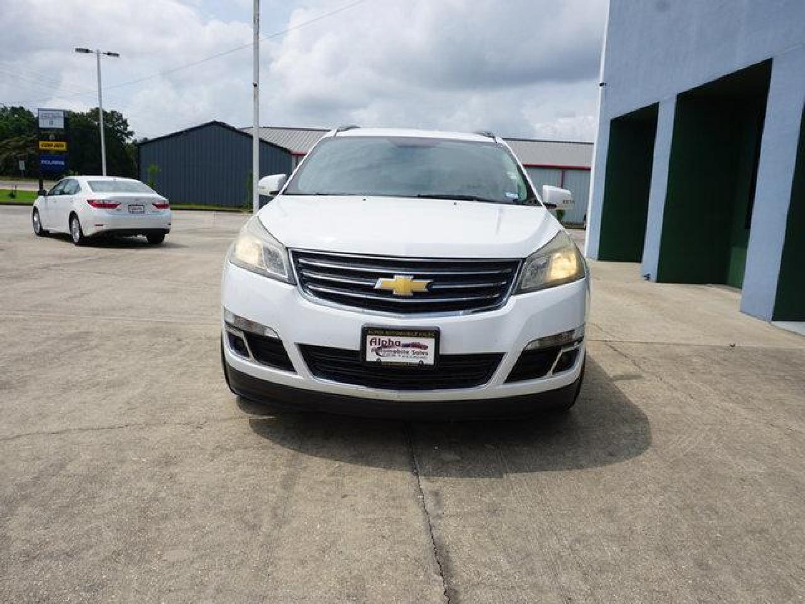 2016 White Chevrolet Traverse (1GNKRGKD1GJ) with an 3.6L V6 engine, Automatic transmission, located at 6904 Johnston St., Lafayette, LA, 70503, (337) 988-1960, 30.143589, -92.100601 - Prices are subject to change as improvements done by the service dept. Prices are for Cash sales only, Plus TTL. This Vehicle is Serviced well and Warranties Available too. Easy Financing. Drives Great and everything works. Price subject to change as improvements done by the service dept. Easy CR - Photo #3