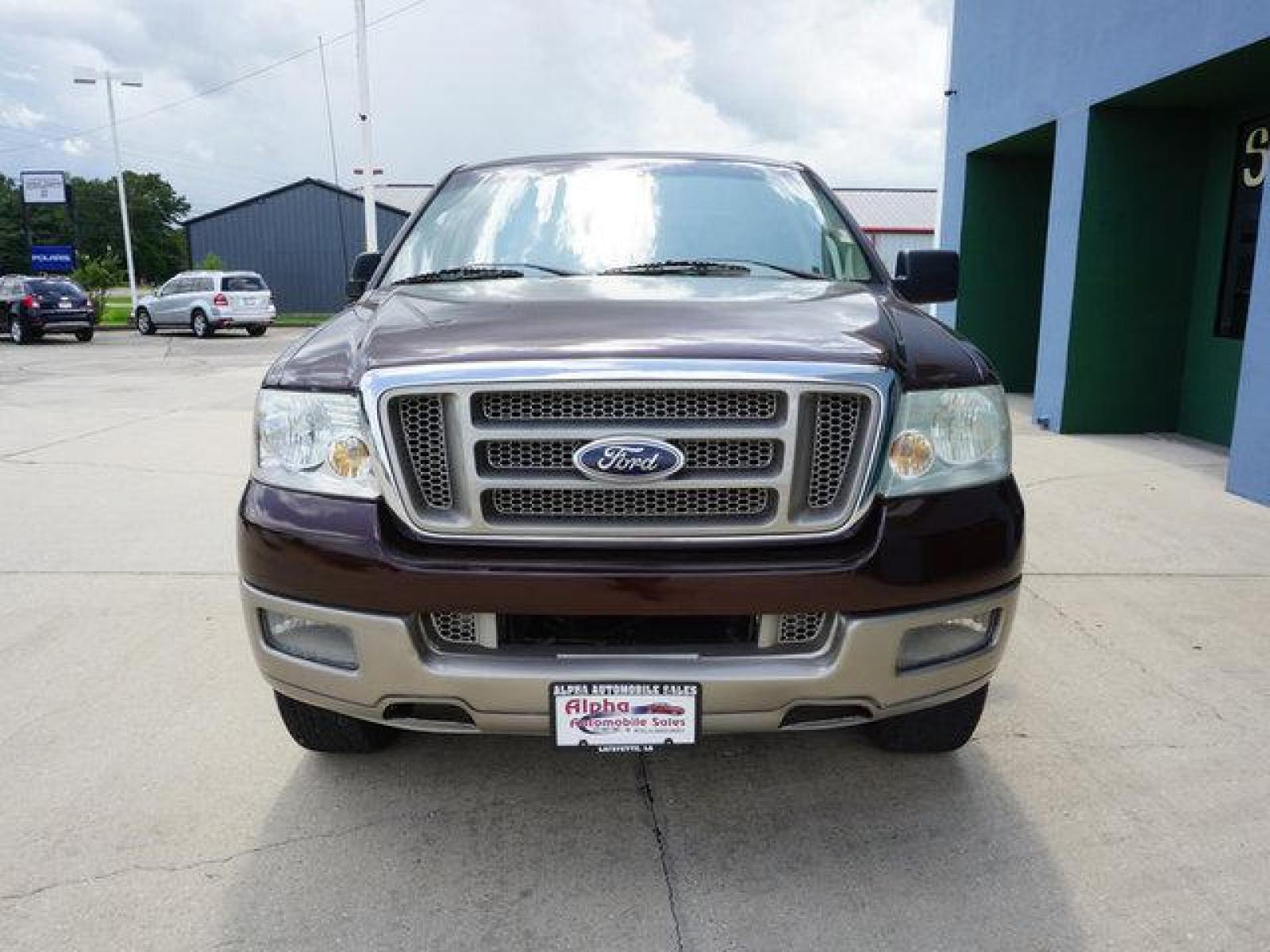 2005 Dark Copper Metallic Ford F-150 (1FTPW12595K) with an 5.4L 8 Cyl engine, 4 Spd Automatic transmission, located at 6904 Johnston St., Lafayette, LA, 70503, (337) 988-1960, 30.143589, -92.100601 - Drives great. Brand new Engine and Transmission with less than 240 miles and New paint job. Drives like a charm. Nothing to worry about. A Truck that will give you many years to come. If you maintain it. Prices are subject to change as improvements done by the service dept. Prices are for Cash sale - Photo #2