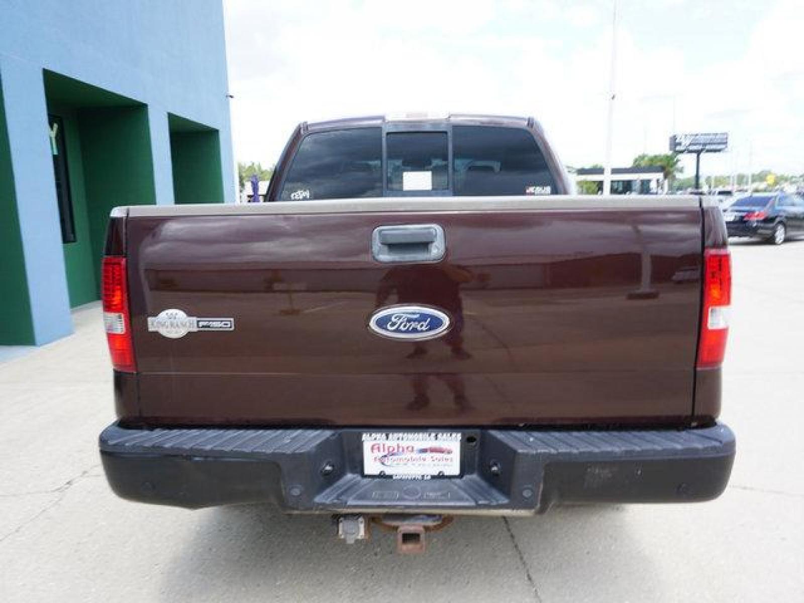 2005 Dark Copper Metallic Ford F-150 (1FTPW12595K) with an 5.4L 8 Cyl engine, 4 Spd Automatic transmission, located at 6904 Johnston St., Lafayette, LA, 70503, (337) 988-1960, 30.143589, -92.100601 - Drives great. Brand new Engine and Transmission with less than 240 miles and New paint job. Drives like a charm. Nothing to worry about. A Truck that will give you many years to come. If you maintain it. Prices are subject to change as improvements done by the service dept. Prices are for Cash sale - Photo #6