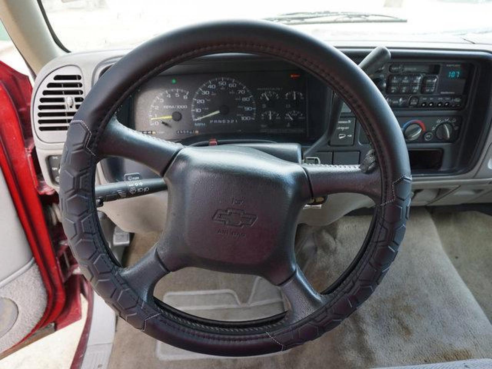1999 Red Chevrolet C1500 (1GCEC19R4XR) with an 5.7L V8 engine, 4 Spd Automatic transmission, located at 6904 Johnston St., Lafayette, LA, 70503, (337) 988-1960, 30.143589, -92.100601 - N/A. AC works, Runs and pulls good. May need a tune up. Its a money making Truck, use it for lawn, pulling, Painting, hauling, construction work and many other things for a start up business man. Has a small dent on the drivers door. Prices are subject to change as improvements done by the servi - Photo #24