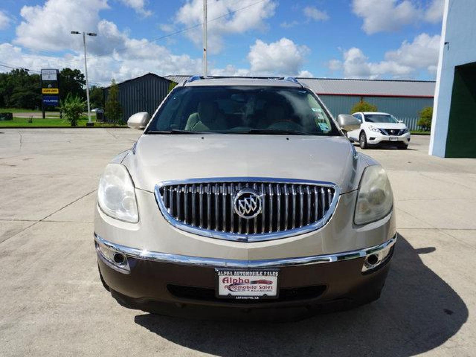 2011 Gold Buick Enclave (5GAKRCED5BJ) with an 3.6L V6 engine, Automatic transmission, located at 6904 Johnston St., Lafayette, LA, 70503, (337) 988-1960, 30.143589, -92.100601 - well kept, drives great, fully serviced. Prices are subject to change as improvements done by the service dept. Prices are for Cash sales only, Plus TTL. This Vehicle is Serviced well and Warranties Available too. Easy Financing. Drives Great and everything works. Price subject to change as impr - Photo #2