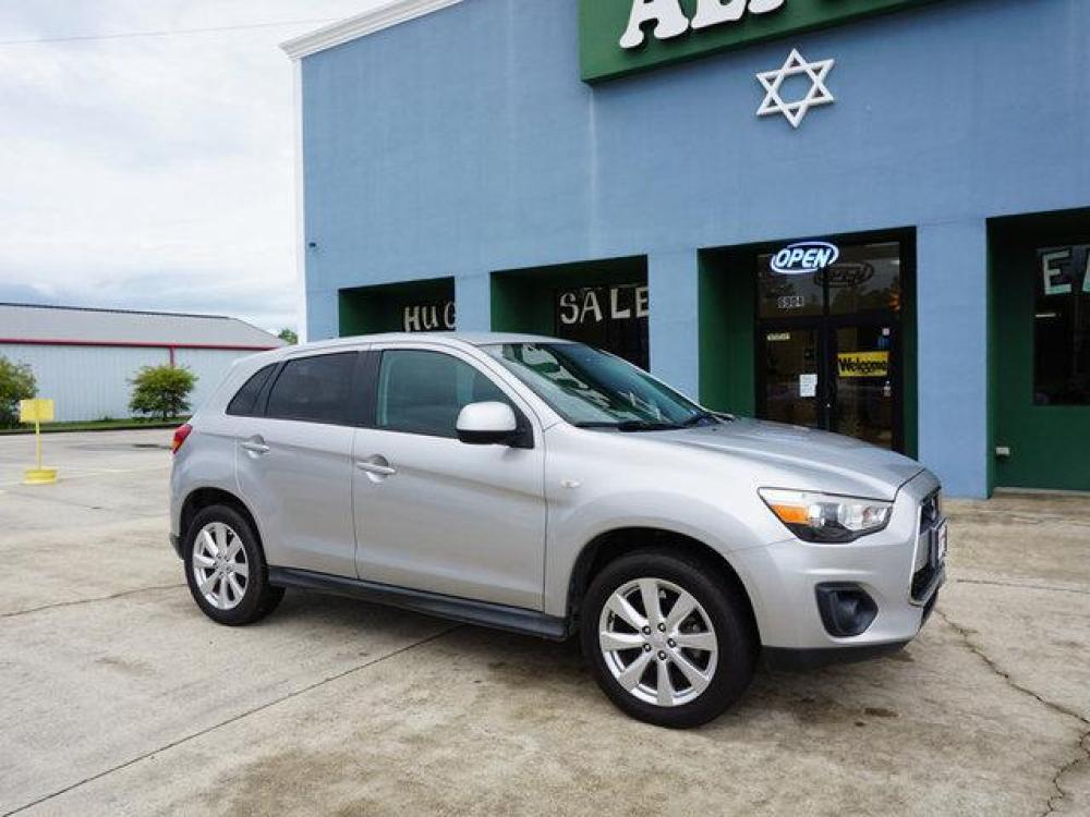 2015 Silver Mitsubishi Outlander Sport (4A4AP3AU4FE) with an 2.0L 4 Cyl engine, Automatic CVT transmission, located at 6904 Johnston St., Lafayette, LA, 70503, (337) 988-1960, 30.143589, -92.100601 - Prices are subject to change as improvements done by the service dept. Prices are for Cash sales only, Plus TTL. This Vehicle is Serviced well and Warranties Available too. Easy Financing. Drives Great and everything works. Price subject to change as improvements done by the service dept. Easy CR - Photo #1