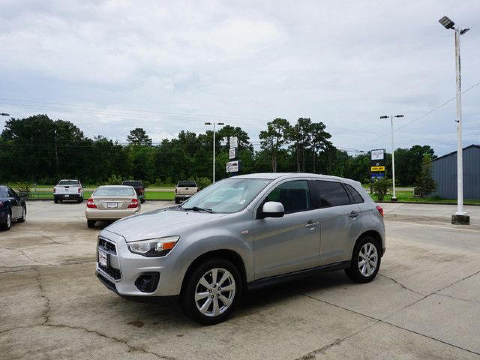 2015 Silver Mitsubishi Outlander Sport (4A4AP3AU4FE) with an 2.0L 4 Cyl engine, Automatic CVT transmission, located at 6904 Johnston St., Lafayette, LA, 70503, (337) 988-1960, 30.143589, -92.100601 - Prices are subject to change as improvements done by the service dept. Prices are for Cash sales only, Plus TTL. This Vehicle is Serviced well and Warranties Available too. Easy Financing. Drives Great and everything works. Price subject to change as improvements done by the service dept. Easy CR - Photo #3