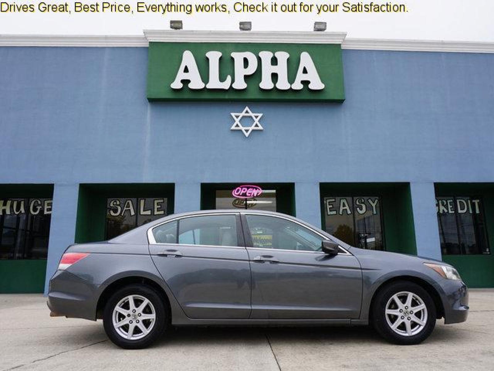 2008 Gray Honda Accord (1HGCP26308A) with an 2.4L 4Cyl engine, Automatic transmission, located at 6904 Johnston St., Lafayette, LA, 70503, (337) 988-1960, 30.143589, -92.100601 - Drives great, Fully Serviced. well kept. Prices are subject to change as improvements done by the service dept. Prices are for Cash sales only, Plus TTL. This Vehicle is Serviced well and Warranties Available too. Easy Financing. Drives Great and everything works. Price subject to change as impr - Photo #0