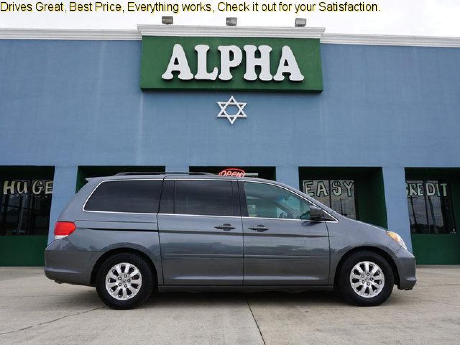 2010 Gray Honda Odyssey (5FNRL3H58AB) with an 3.5L V6 engine, Automatic transmission, located at 6904 Johnston St., Lafayette, LA, 70503, (337) 988-1960, 30.143589, -92.100601 - Prices are subject to change as improvements done by the service dept. Prices are for Cash sales only, Plus TTL. This Vehicle is Serviced well and Warranties Available too. Easy Financing. Drives Great and everything works. Price subject to change as improvements done by the service dept. Easy CR - Photo #0