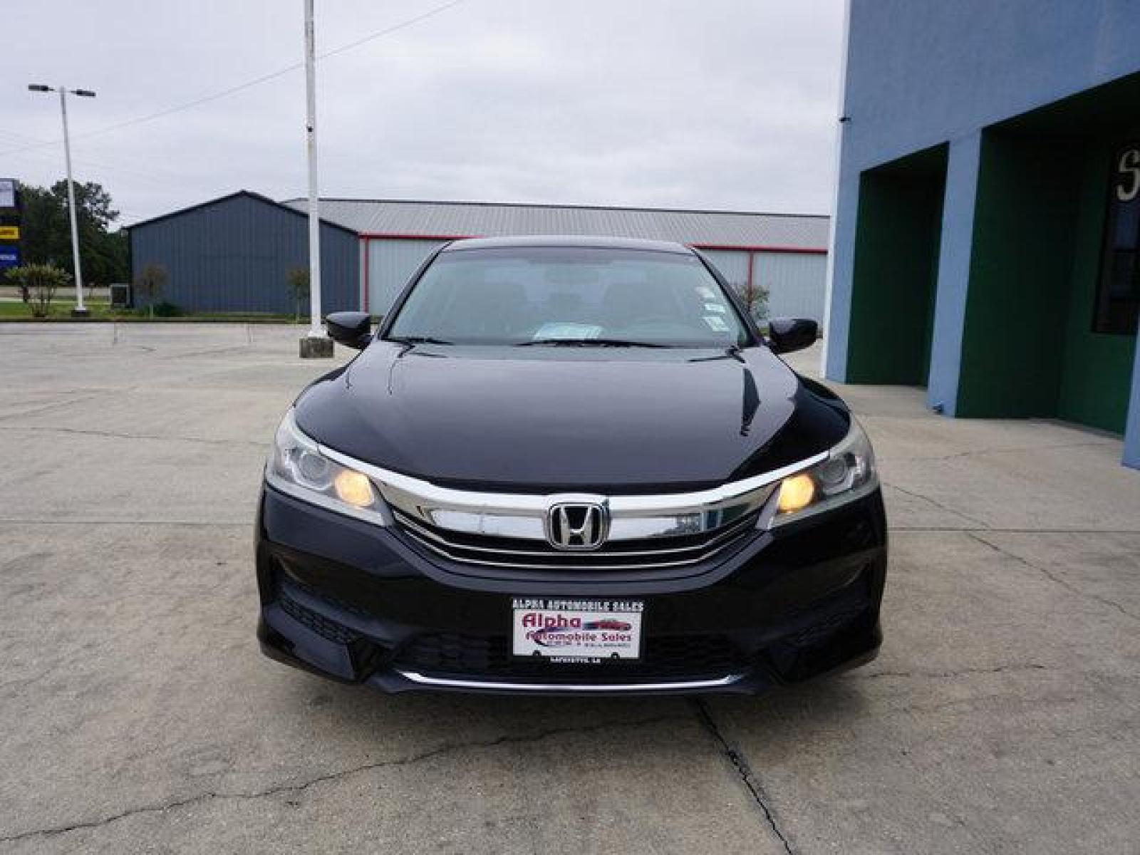 2017 Black Honda Accord (1HGCR2F36HA) with an 2.4L 4Cyl engine, Automatic CVT transmission, located at 6904 Johnston St., Lafayette, LA, 70503, (337) 988-1960, 30.143589, -92.100601 - Prices are subject to change as improvements done by the service dept. Prices are for Cash sales only, Plus TTL. This Vehicle is Serviced well and Warranties Available too. Easy Financing. Drives Great and everything works. Price subject to change as improvements done by the service dept. Easy CR - Photo #3