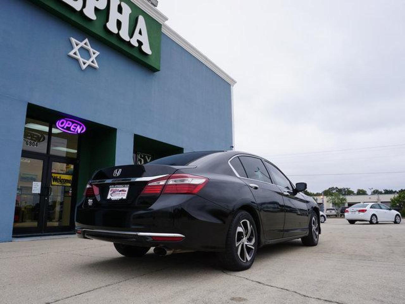 2017 Black Honda Accord (1HGCR2F36HA) with an 2.4L 4Cyl engine, Automatic CVT transmission, located at 6904 Johnston St., Lafayette, LA, 70503, (337) 988-1960, 30.143589, -92.100601 - Prices are subject to change as improvements done by the service dept. Prices are for Cash sales only, Plus TTL. This Vehicle is Serviced well and Warranties Available too. Easy Financing. Drives Great and everything works. Price subject to change as improvements done by the service dept. Easy CR - Photo #8