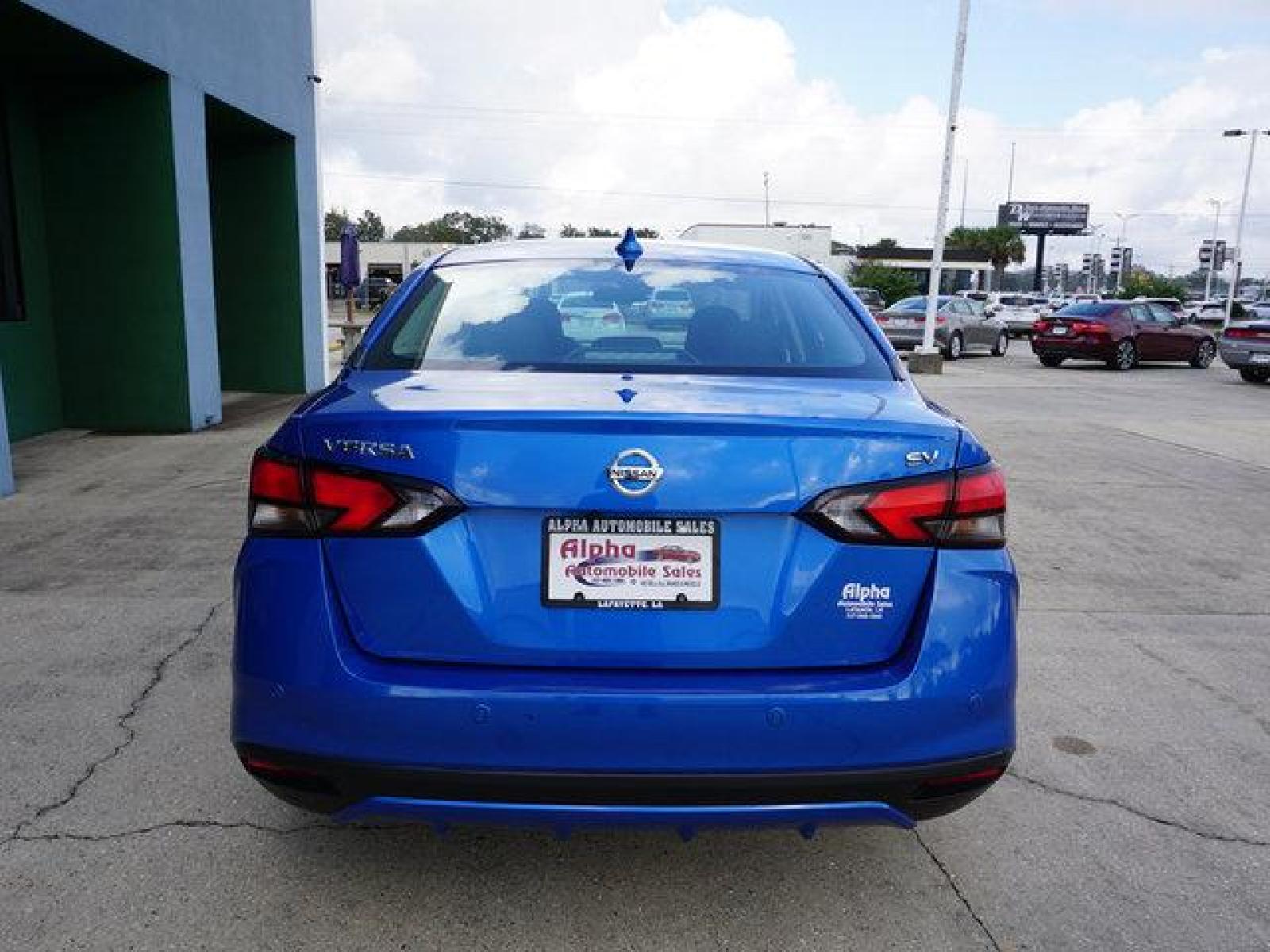 2021 Blue Nissan Versa (3N1CN8EV9ML) with an 1.6L 4Cyl engine, Automatic CVT transmission, located at 6904 Johnston St., Lafayette, LA, 70503, (337) 988-1960, 30.143589, -92.100601 - Just like new, smells new, still under factory warranty. Prices are subject to change as improvements done by the service dept. Prices are for Cash sales only, Plus TTL. This Vehicle is Serviced well and Warranties Available too. Easy Financing. Drives Great and everything works. Price subject t - Photo #10