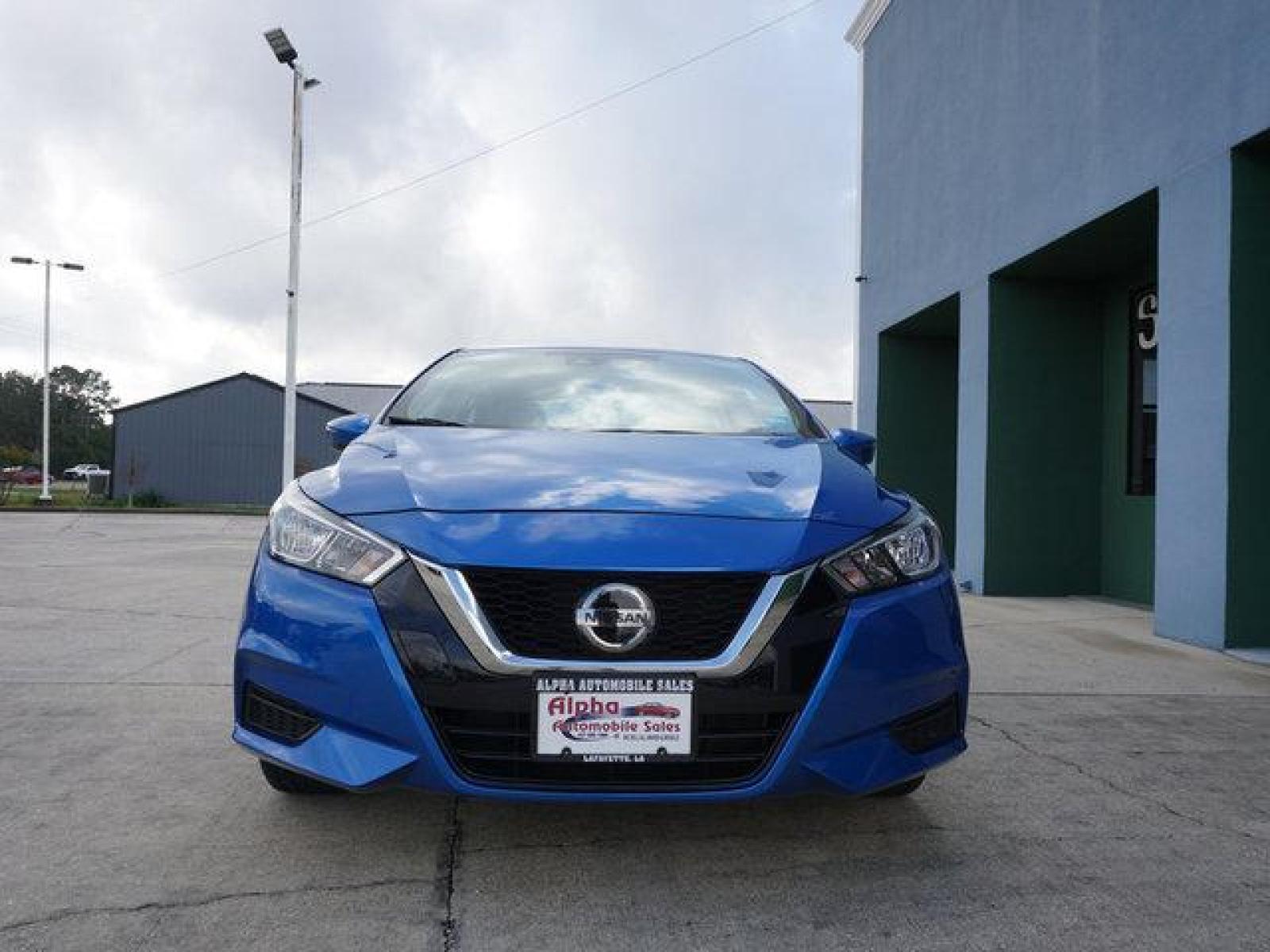 2021 Blue Nissan Versa (3N1CN8EV9ML) with an 1.6L 4Cyl engine, Automatic CVT transmission, located at 6904 Johnston St., Lafayette, LA, 70503, (337) 988-1960, 30.143589, -92.100601 - Just like new, smells new, still under factory warranty. Prices are subject to change as improvements done by the service dept. Prices are for Cash sales only, Plus TTL. This Vehicle is Serviced well and Warranties Available too. Easy Financing. Drives Great and everything works. Price subject t - Photo #3
