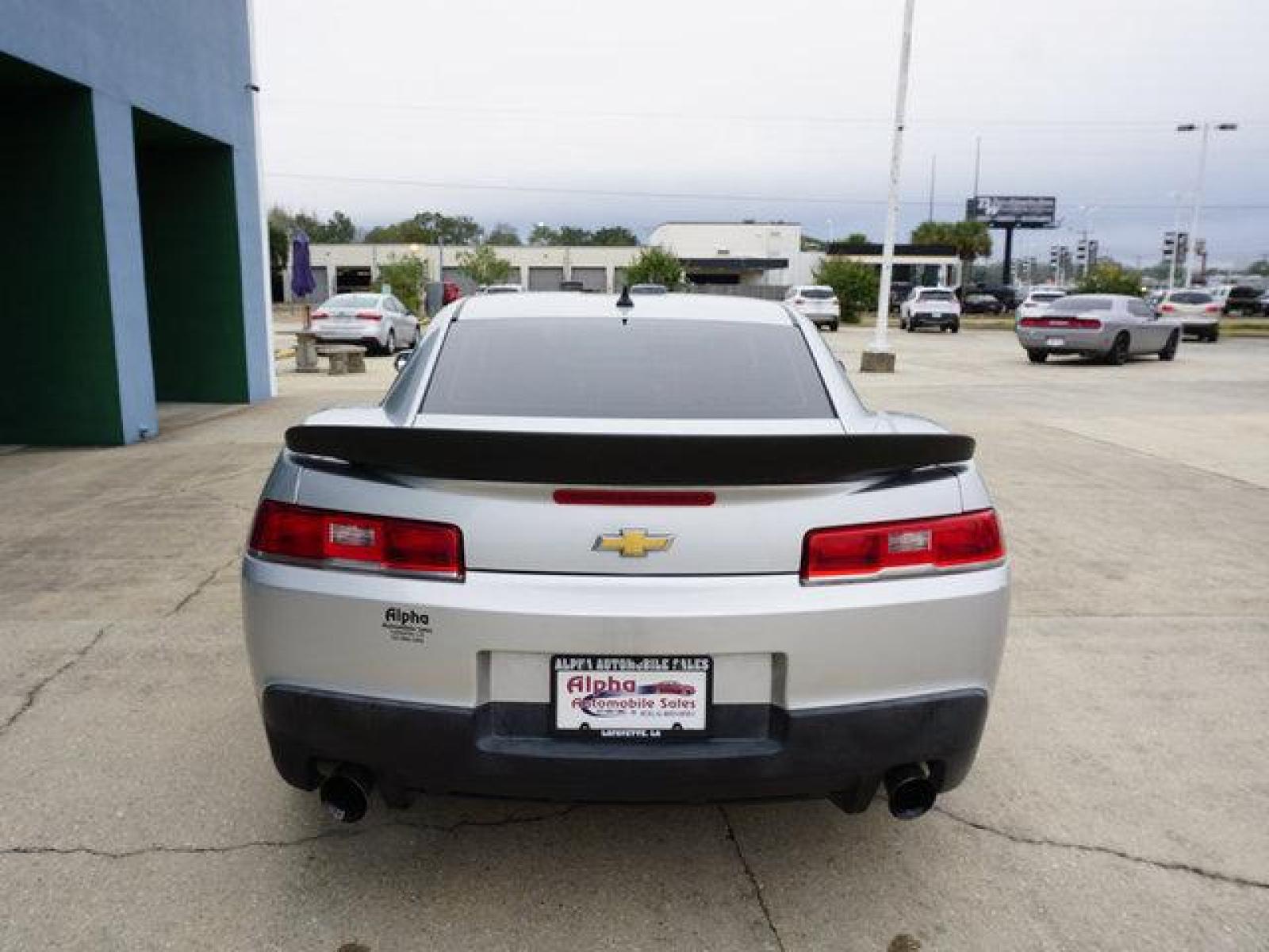 2015 Silver Chevrolet Camaro (2G1FB1E34F9) with an 3.6L V6 engine, 6 Spd Automatic transmission, located at 6904 Johnston St., Lafayette, LA, 70503, (337) 988-1960, 30.143589, -92.100601 - Prices are subject to change as improvements done by the service dept. Prices are for Cash sales only, Plus TTL. This Vehicle is Serviced well and Warranties Available too. Easy Financing. Drives Great and everything works. Price subject to change as improvements done by the service dept. Easy CR - Photo #10