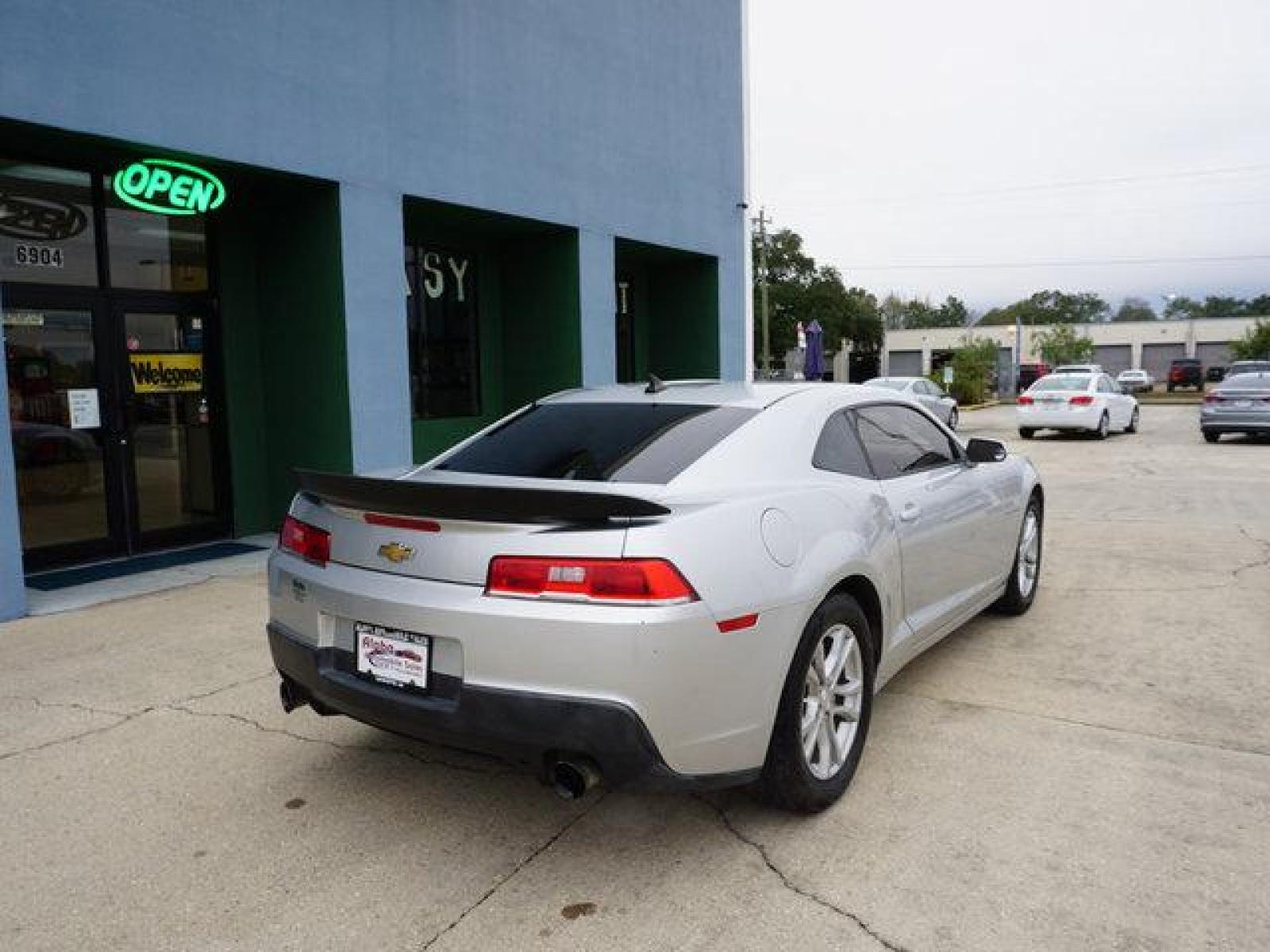 2015 Silver Chevrolet Camaro (2G1FB1E34F9) with an 3.6L V6 engine, 6 Spd Automatic transmission, located at 6904 Johnston St., Lafayette, LA, 70503, (337) 988-1960, 30.143589, -92.100601 - Prices are subject to change as improvements done by the service dept. Prices are for Cash sales only, Plus TTL. This Vehicle is Serviced well and Warranties Available too. Easy Financing. Drives Great and everything works. Price subject to change as improvements done by the service dept. Easy CR - Photo #12