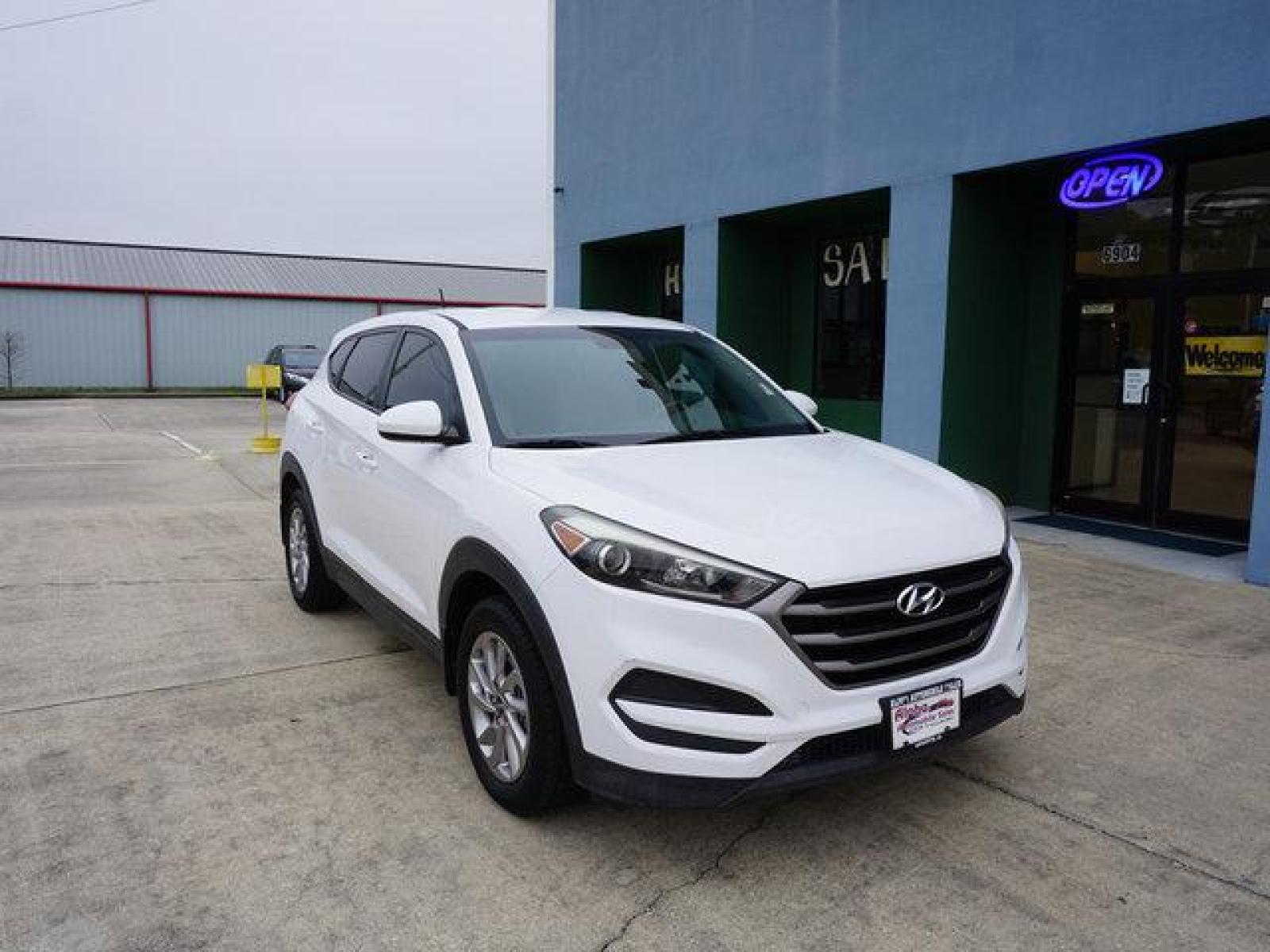 2016 White Hyundai Tucson (KM8J23A4XGU) with an 2.0L 4Cyl engine, Automatic transmission, located at 6904 Johnston St., Lafayette, LA, 70503, (337) 988-1960, 30.143589, -92.100601 - Prices are subject to change as improvements done by the service dept. Prices are for Cash sales only, Plus TTL. This Vehicle is Serviced well and Warranties Available too. Easy Financing. Drives Great and everything works. Price subject to change as improvements done by the service dept. Easy CR - Photo #2