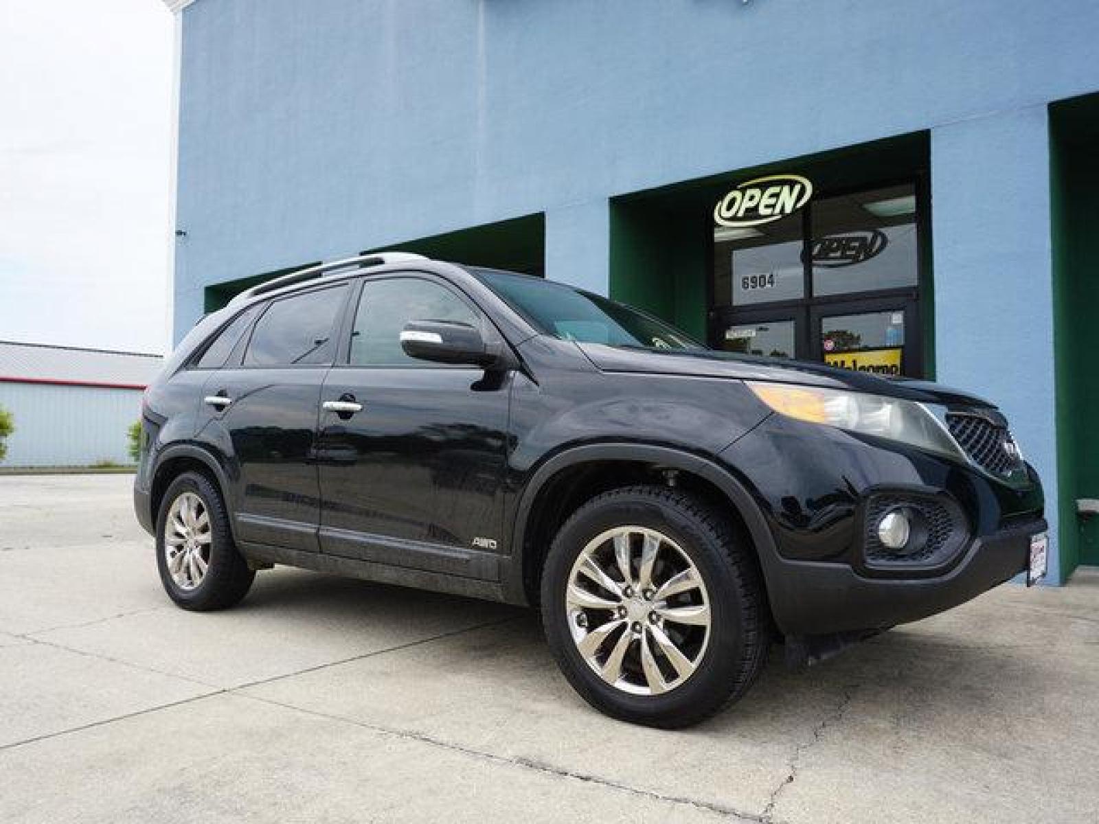 2011 Black Kia Sorento (5XYKUDA29BG) with an 3.5L V6 engine, Automatic transmission, located at 6904 Johnston St., Lafayette, LA, 70503, (337) 988-1960, 30.143589, -92.100601 - Prices are subject to change as improvements done by the service dept. Prices are for Cash sales only, Plus TTL. This Vehicle is Serviced well and Warranties Available too. Easy Financing. Drives Great and everything works. Price subject to change as improvements done by the service dept. Easy CR - Photo #1