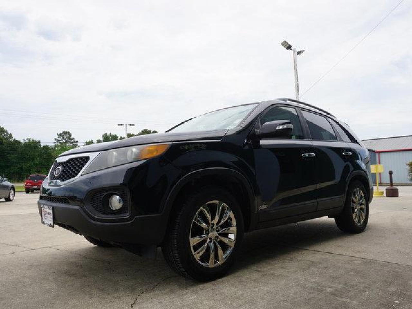 2011 Black Kia Sorento (5XYKUDA29BG) with an 3.5L V6 engine, Automatic transmission, located at 6904 Johnston St., Lafayette, LA, 70503, (337) 988-1960, 30.143589, -92.100601 - Prices are subject to change as improvements done by the service dept. Prices are for Cash sales only, Plus TTL. This Vehicle is Serviced well and Warranties Available too. Easy Financing. Drives Great and everything works. Price subject to change as improvements done by the service dept. Easy CR - Photo #5