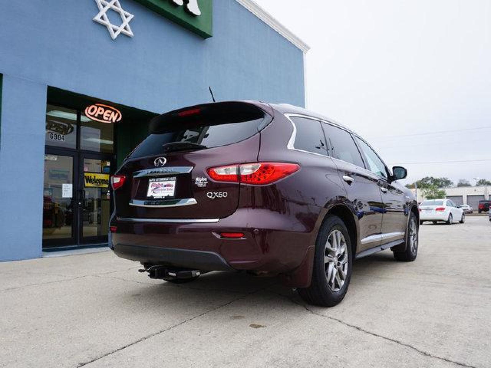 2015 Maroon INFINITI QX60 (5N1CL0MM4FC) with an 2.5L I4 Supercharged engine, Automatic transmission, located at 6904 Johnston St., Lafayette, LA, 70503, (337) 988-1960, 30.143589, -92.100601 - Prices are subject to change as improvements done by the service dept. Prices are for Cash sales only, Plus TTL. This Vehicle is Serviced well and Warranties Available too. Easy Financing. Drives Great and everything works. Price subject to change as improvements done by the service dept. Easy CR - Photo #10