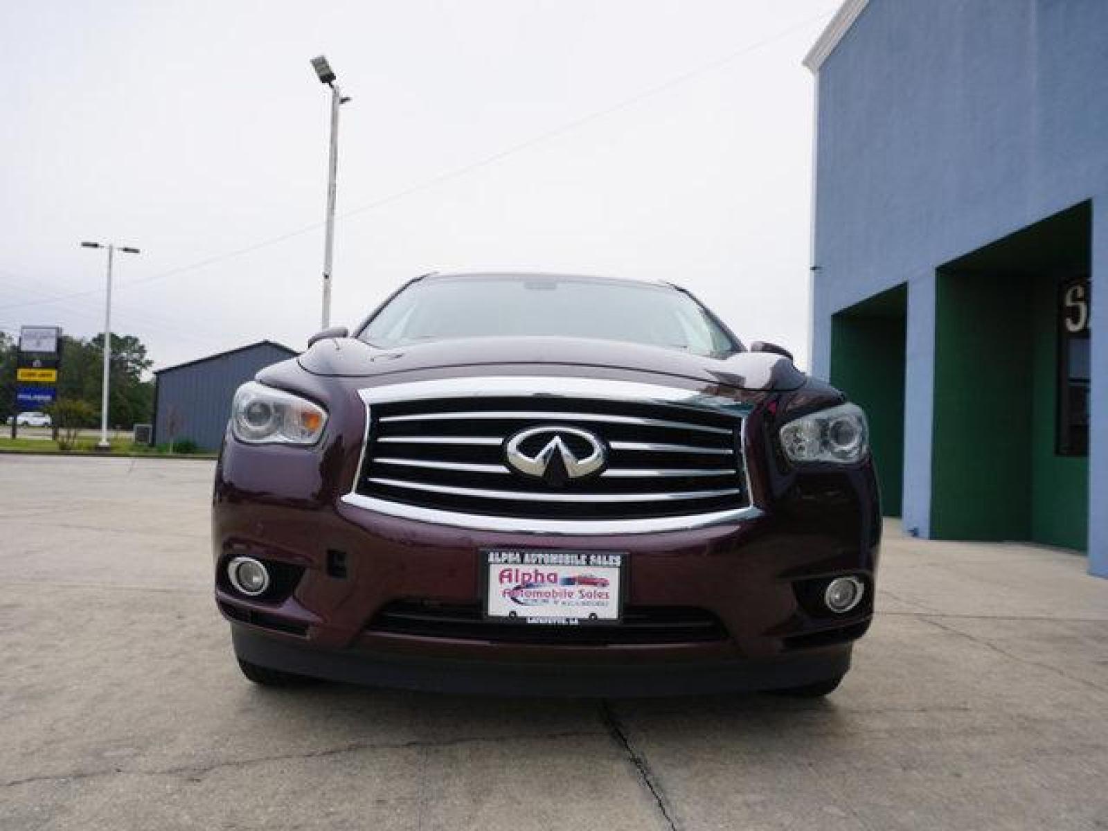 2015 Maroon INFINITI QX60 (5N1CL0MM4FC) with an 2.5L I4 Supercharged engine, Automatic transmission, located at 6904 Johnston St., Lafayette, LA, 70503, (337) 988-1960, 30.143589, -92.100601 - Prices are subject to change as improvements done by the service dept. Prices are for Cash sales only, Plus TTL. This Vehicle is Serviced well and Warranties Available too. Easy Financing. Drives Great and everything works. Price subject to change as improvements done by the service dept. Easy CR - Photo #3