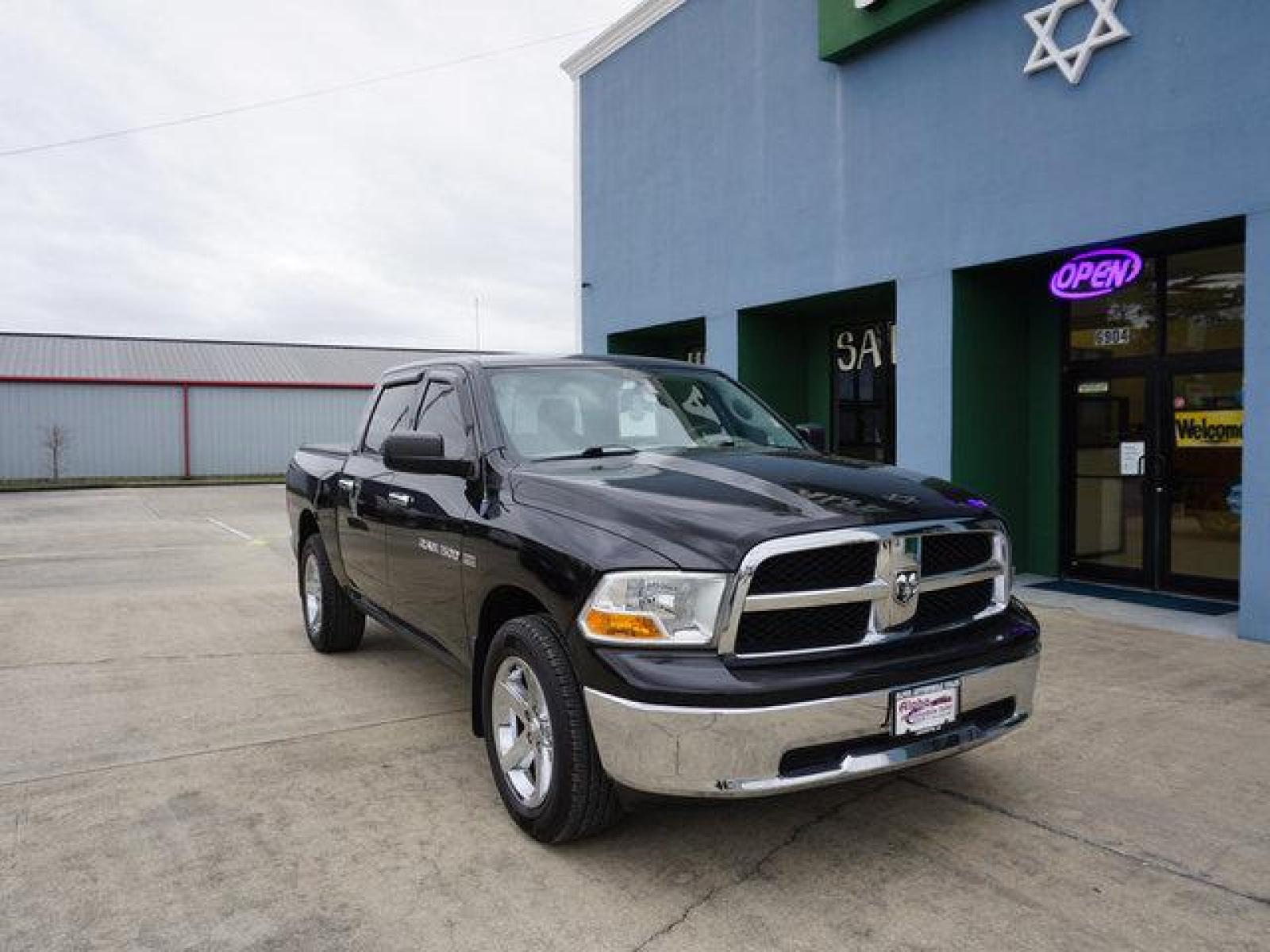 2011 Black Ram 1500 (1D7RV1CT1BS) with an 5.7L 8 Cyl engine, 5 Spd Automatic transmission, located at 6904 Johnston St., Lafayette, LA, 70503, (337) 988-1960, 30.143589, -92.100601 - Prices are subject to change as improvements done by the service dept. Prices are for Cash sales only, Plus TTL. This Vehicle is Serviced well and Warranties Available too. Easy Financing. Drives Great and everything works. Price subject to change as improvements done by the service dept. Easy CR - Photo #2