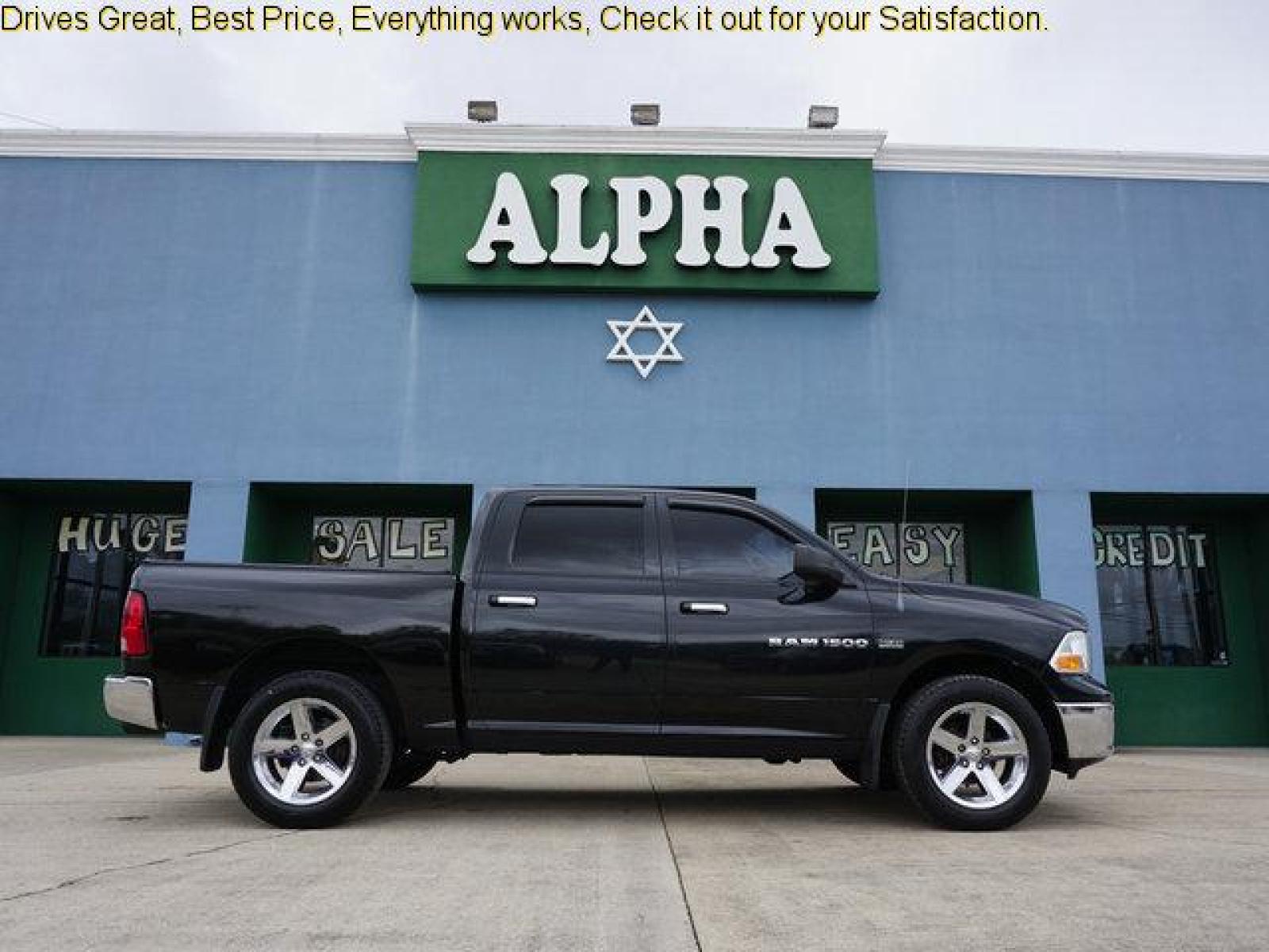 2011 Black Ram 1500 (1D7RV1CT1BS) with an 5.7L 8 Cyl engine, 5 Spd Automatic transmission, located at 6904 Johnston St., Lafayette, LA, 70503, (337) 988-1960, 30.143589, -92.100601 - Prices are subject to change as improvements done by the service dept. Prices are for Cash sales only, Plus TTL. This Vehicle is Serviced well and Warranties Available too. Easy Financing. Drives Great and everything works. Price subject to change as improvements done by the service dept. Easy CR - Photo #0