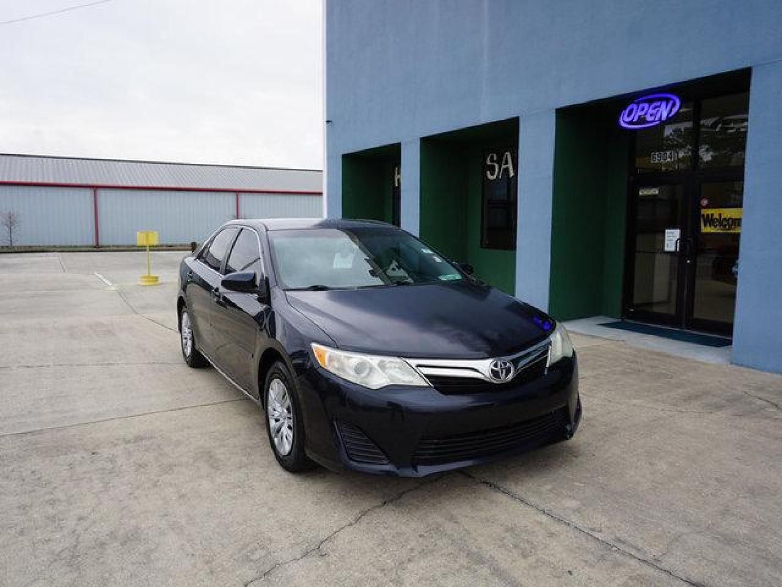 2012 Black Toyota Camry (4T1BF1FK8CU) with an 2.5L 4Cyl engine, Automatic transmission, located at 6904 Johnston St., Lafayette, LA, 70503, (337) 988-1960, 30.143589, -92.100601 - Prices are subject to change as improvements done by the service dept. Prices are for Cash sales only, Plus TTL. This Vehicle is Serviced well and Warranties Available too. Easy Financing. Drives Great and everything works. Price subject to change as improvements done by the service dept. Easy CR - Photo #2