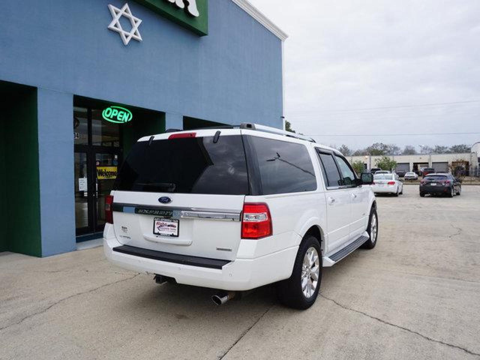 2016 White Ford Expedition EL (1FMJK1KT0GE) with an 3.5L V6 EcoBoost engine, Automatic transmission, located at 6904 Johnston St., Lafayette, LA, 70503, (337) 988-1960, 30.143589, -92.100601 - Prices are subject to change as improvements done by the service dept. Prices are for Cash sales only, Plus TTL. This Vehicle is Serviced well and Warranties Available too. Easy Financing. Drives Great and everything works. Price subject to change as improvements done by the service dept. Easy CR - Photo #12