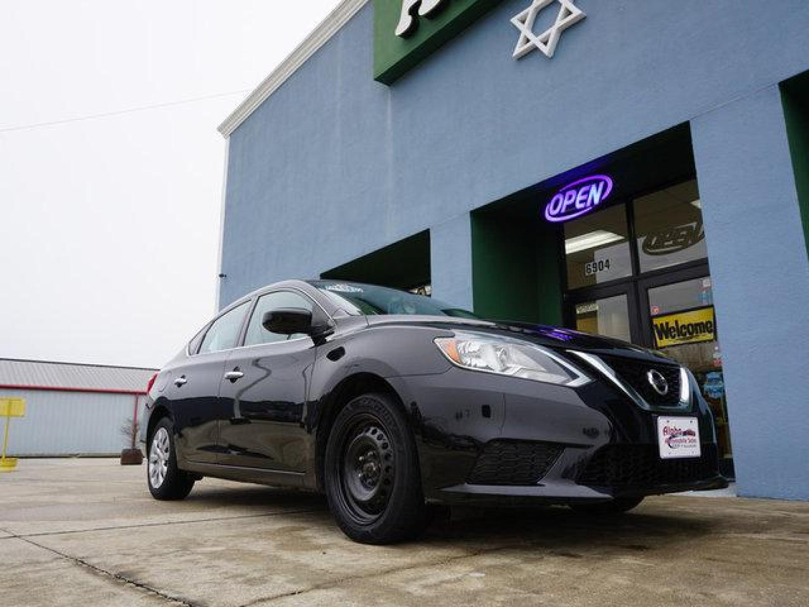 2017 Black Nissan Sentra (3N1AB7AP7HY) with an 1.8L 4Cyl engine, Automatic CVT transmission, located at 6904 Johnston St., Lafayette, LA, 70503, (337) 988-1960, 30.143589, -92.100601 - Prices are subject to change as improvements done by the service dept. Prices are for Cash sales only, Plus TTL. This Vehicle is Serviced well and Warranties Available too. Easy Financing. Drives Great and everything works. Price subject to change as improvements done by the service dept. Easy CR - Photo #1