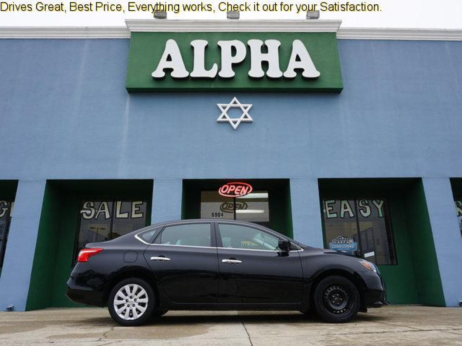 2017 Black Nissan Sentra (3N1AB7AP7HY) with an 1.8L 4Cyl engine, Automatic CVT transmission, located at 6904 Johnston St., Lafayette, LA, 70503, (337) 988-1960, 30.143589, -92.100601 - Prices are subject to change as improvements done by the service dept. Prices are for Cash sales only, Plus TTL. This Vehicle is Serviced well and Warranties Available too. Easy Financing. Drives Great and everything works. Price subject to change as improvements done by the service dept. Easy CR - Photo #0