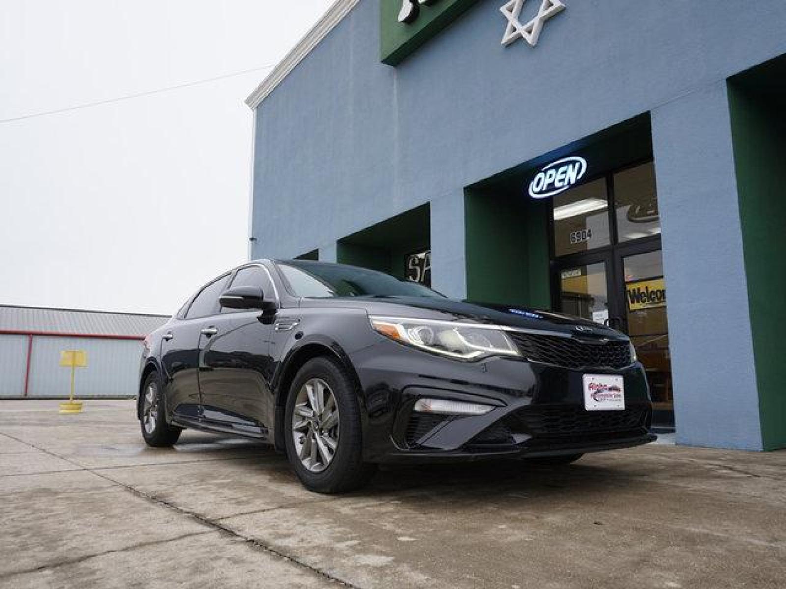 2019 Black Kia Optima (5XXGT4L35KG) with an 2.4L 4Cyl engine, Automatic transmission, located at 6904 Johnston St., Lafayette, LA, 70503, (337) 988-1960, 30.143589, -92.100601 - Prices are subject to change as improvements done by the service dept. Prices are for Cash sales only, Plus TTL. This Vehicle is Serviced well and Warranties Available too. Easy Financing. Drives Great and everything works. Price subject to change as improvements done by the service dept. Easy CR - Photo #1