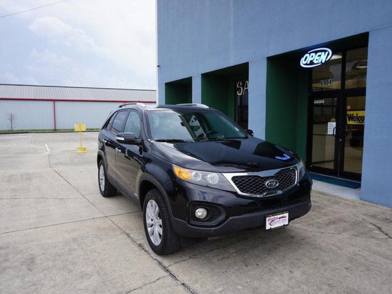 2011 Black Kia Sorento (5XYKUCA16BG) with an 2.4L 4Cyl engine, Automatic transmission, located at 6904 Johnston St., Lafayette, LA, 70503, (337) 988-1960, 30.143589, -92.100601 - Has a new Transmission, Peace of Mind. Prices are subject to change as improvements done by the service dept. Prices are for Cash sales only, Plus TTL. This Vehicle is Serviced well and Warranties Available too. Easy Financing. Drives Great and everything works. Price subject to change as improv - Photo #2