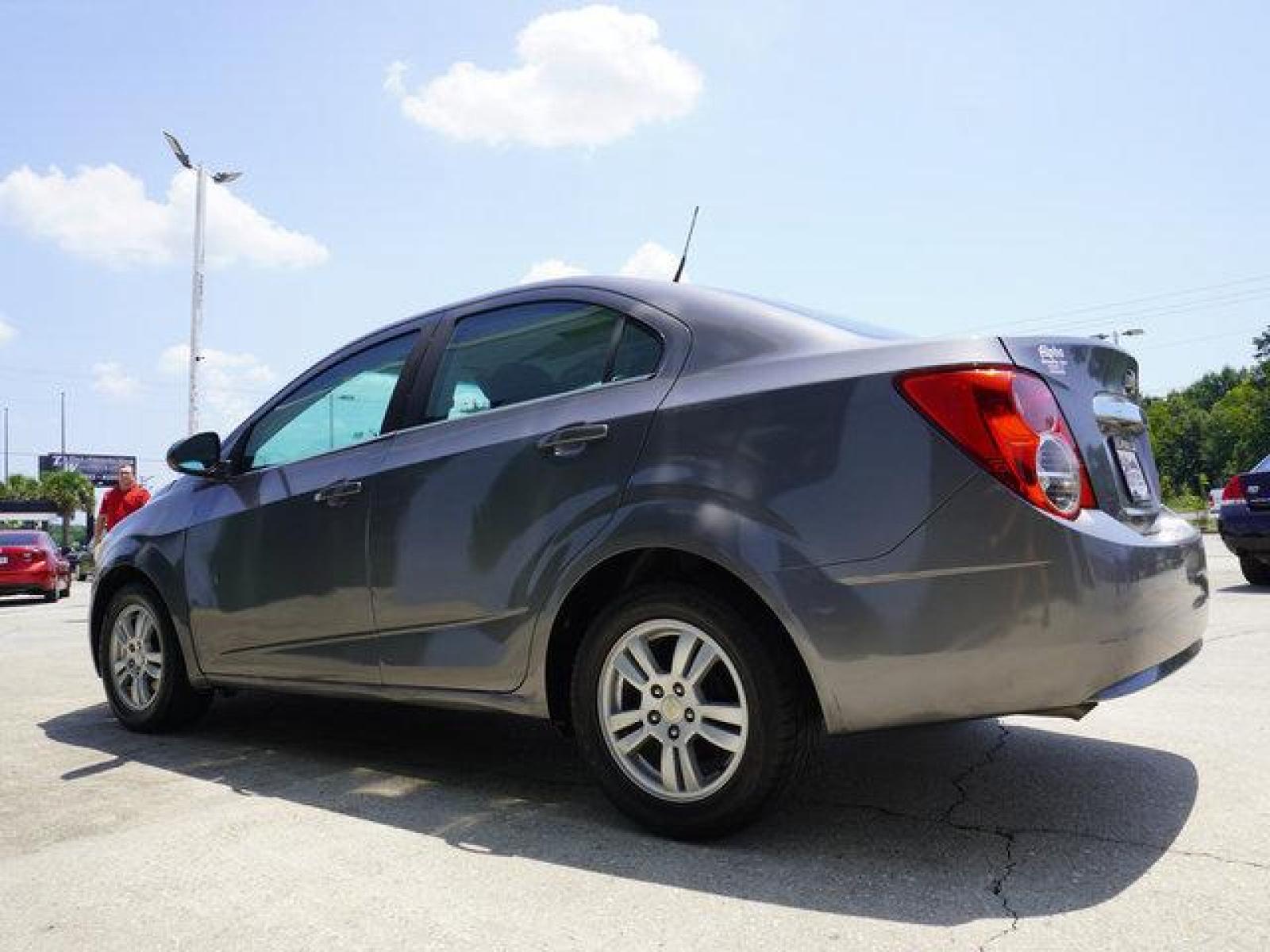 2013 Gray Chevrolet Sonic (1G1JC5SB9D4) with an 1.4L 4Cyl Turbo engine, Automatic transmission, located at 6904 Johnston St., Lafayette, LA, 70503, (337) 988-1960, 30.143589, -92.100601 - Gas Saver. Save money! Nice and cheap. Has Smart screen Digital 10 inches SCREEN nice for radio / audio display. Prices are subject to change as improvements done by the service dept. Prices are for Cash sales only, Plus TTL. This Vehicle is Serviced well and Warranties Available too. Easy Finan - Photo #8