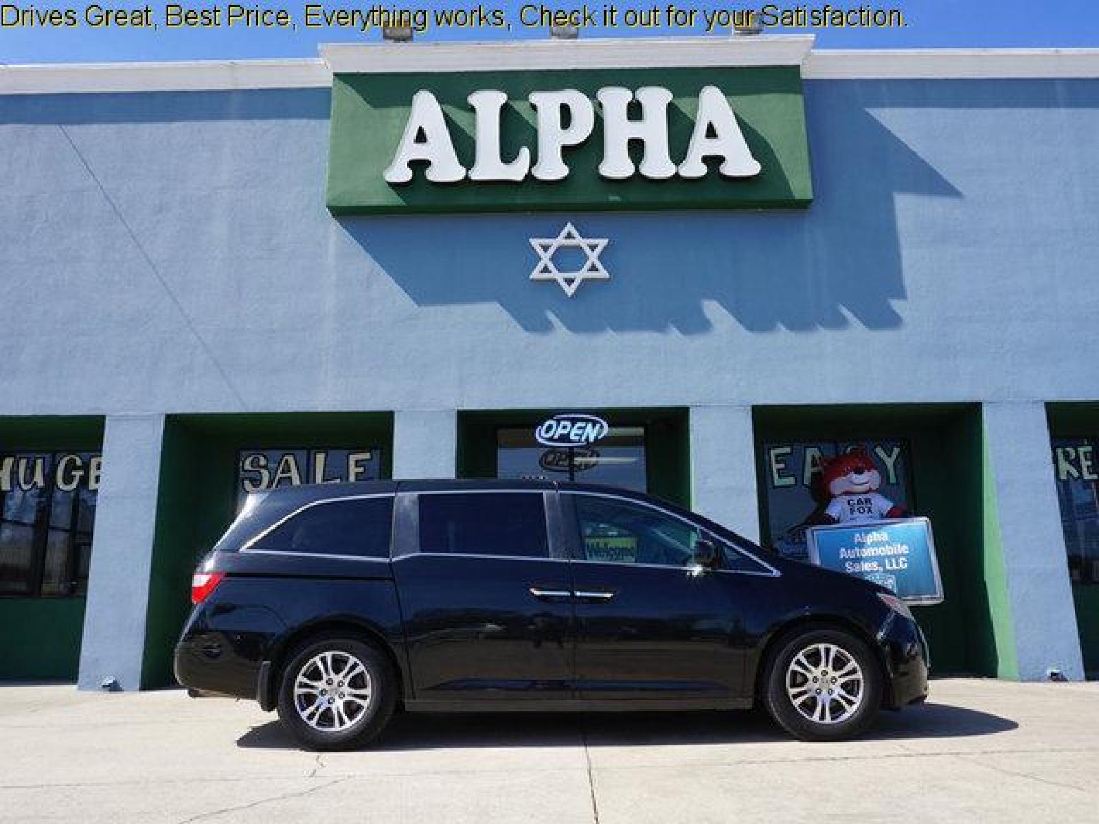2012 Black Honda Odyssey (5FNRL5H42CB) with an 3.5L V6 engine, Automatic transmission, located at 6904 Johnston St., Lafayette, LA, 70503, (337) 988-1960, 30.143589, -92.100601 - Prices are subject to change as improvements done by the service dept. Prices are for Cash sales only, Plus TTL. This Vehicle is Serviced well and Warranties Available too. Easy Financing. Drives Great and everything works. Price subject to change as improvements done by the service dept. Easy CR - Photo #0