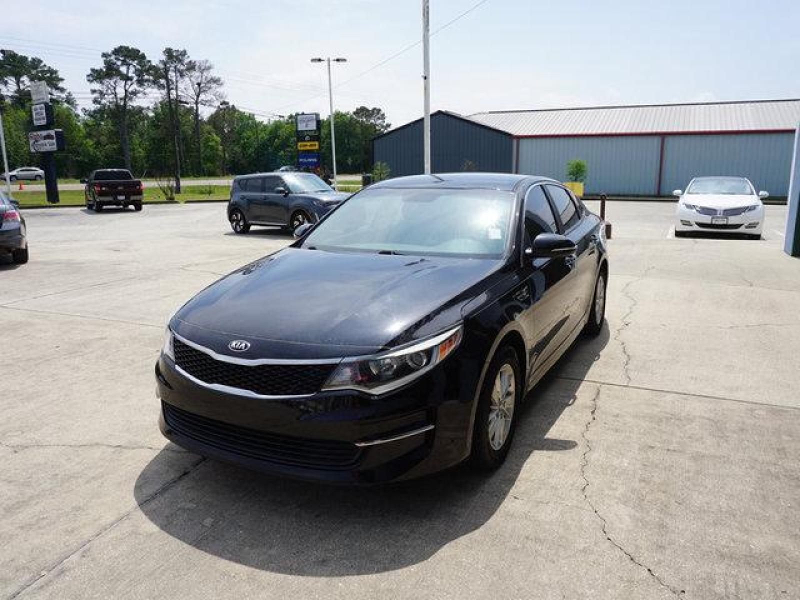 2016 Black Kia Optima (5XXGT4L30GG) with an 2.4L 4Cyl engine, 6 Spd Automatic transmission, located at 6904 Johnston St., Lafayette, LA, 70503, (337) 988-1960, 30.143589, -92.100601 - Prices are subject to change as improvements done by the service dept. Prices are for Cash sales only, Plus TTL. This Vehicle is Serviced well and Warranties Available too. Easy Financing. Drives Great and everything works. Price subject to change as improvements done by the service dept. Easy CR - Photo #6