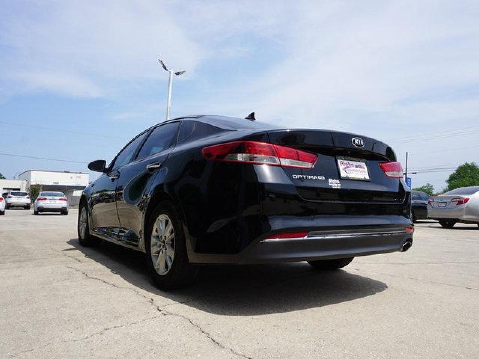 2016 Black Kia Optima (5XXGT4L30GG) with an 2.4L 4Cyl engine, 6 Spd Automatic transmission, located at 6904 Johnston St., Lafayette, LA, 70503, (337) 988-1960, 30.143589, -92.100601 - Prices are subject to change as improvements done by the service dept. Prices are for Cash sales only, Plus TTL. This Vehicle is Serviced well and Warranties Available too. Easy Financing. Drives Great and everything works. Price subject to change as improvements done by the service dept. Easy CR - Photo #8