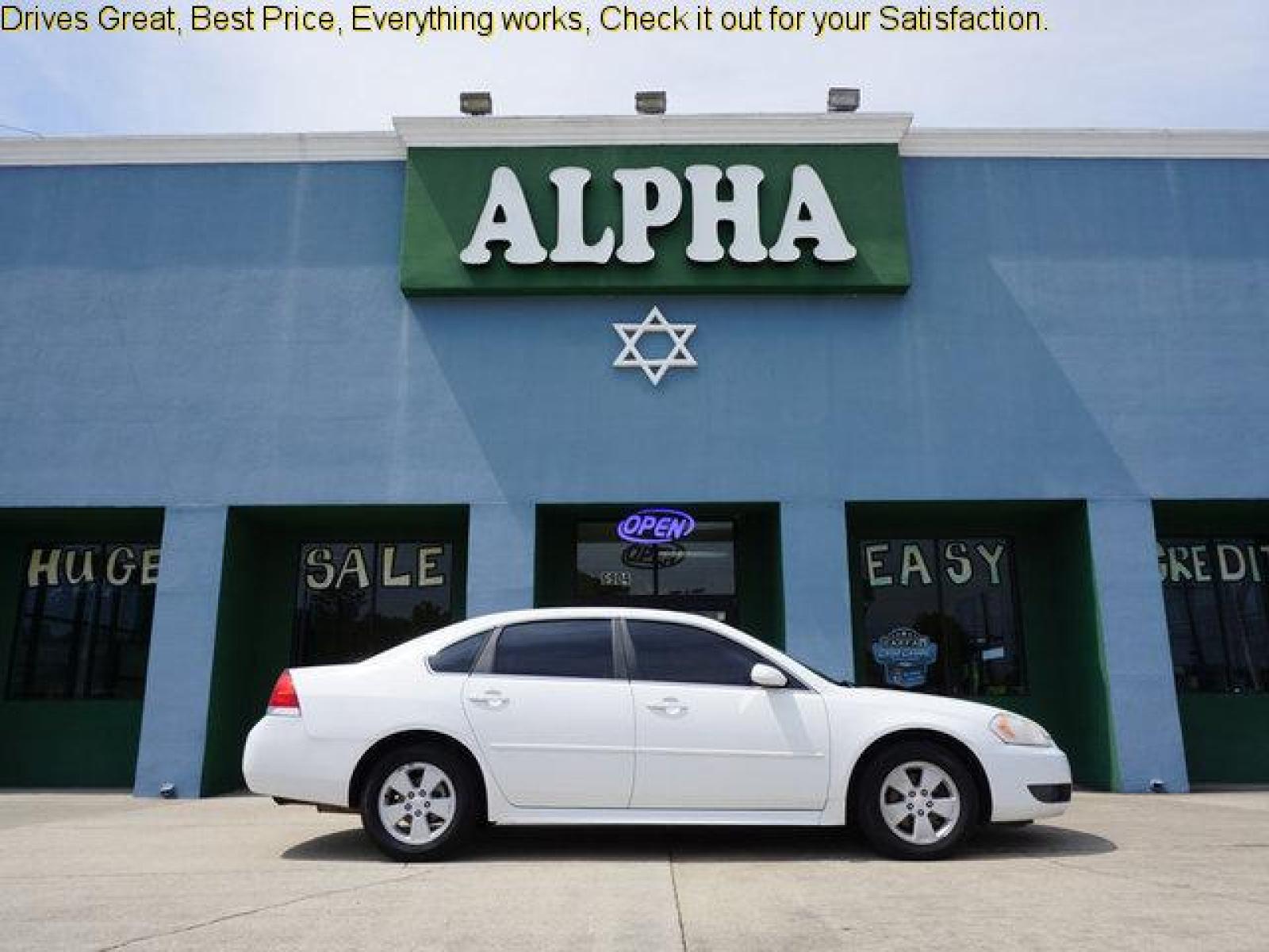 2011 White Chevrolet Impala (2G1WG5EK1B1) with an 3.5L V6 engine, Automatic transmission, located at 6904 Johnston St., Lafayette, LA, 70503, (337) 988-1960, 30.143589, -92.100601 - Prices are subject to change as improvements done by the service dept. Prices are for Cash sales only, Plus TTL. This Vehicle is Serviced well and Warranties Available too. Easy Financing. Drives Great and everything works. Price subject to change as improvements done by the service dept. Easy CR - Photo #0