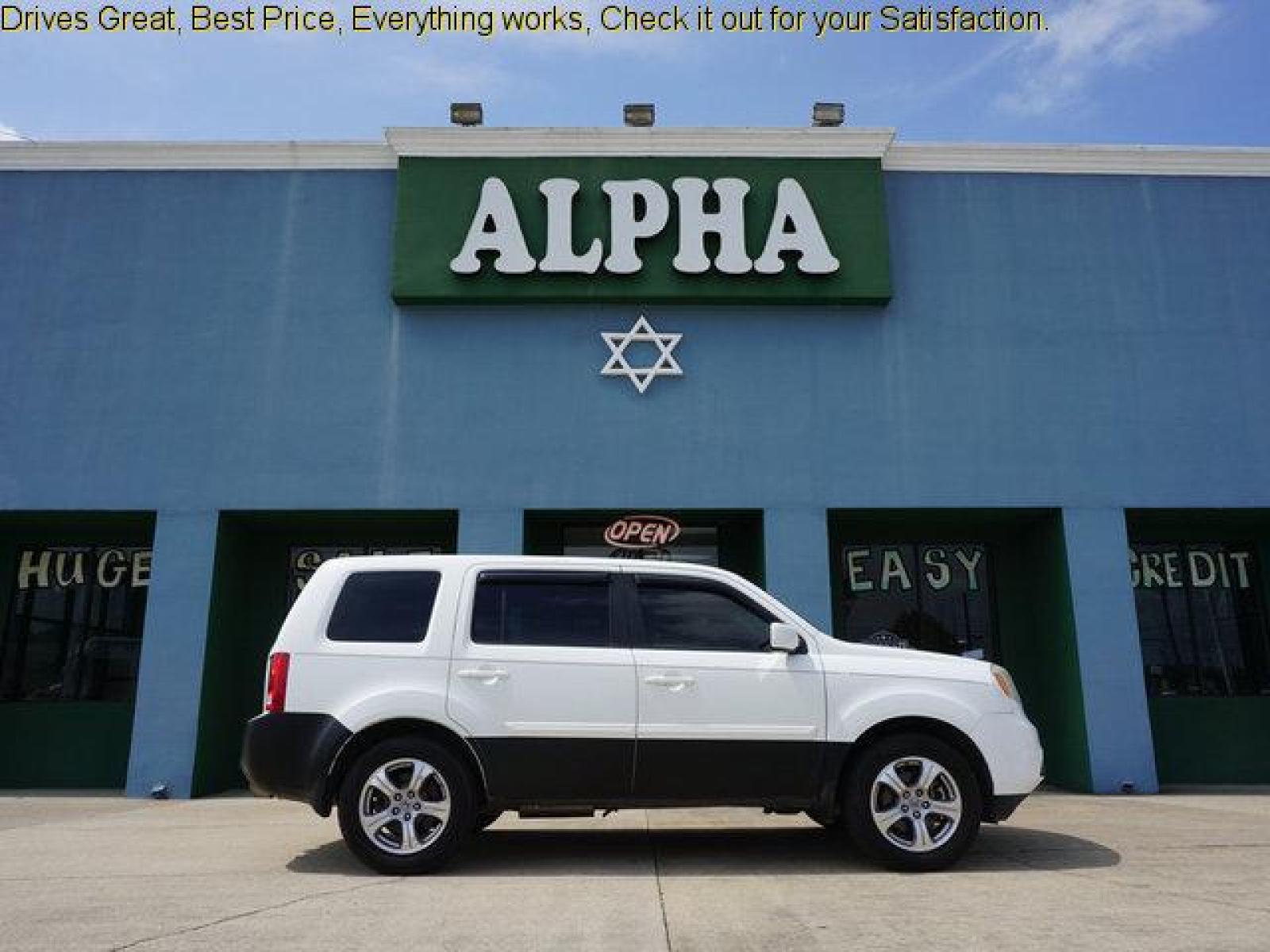 2013 White Honda Pilot (5FNYF3H52DB) with an 3.5L V6 engine, Automatic transmission, located at 6904 Johnston St., Lafayette, LA, 70503, (337) 988-1960, 30.143589, -92.100601 - Prices are subject to change as improvements done by the service dept. Prices are for Cash sales only, Plus TTL. This Vehicle is Serviced well and Warranties Available too. Easy Financing. Drives Great and everything works. Price subject to change as improvements done by the service dept. Easy CR - Photo #0