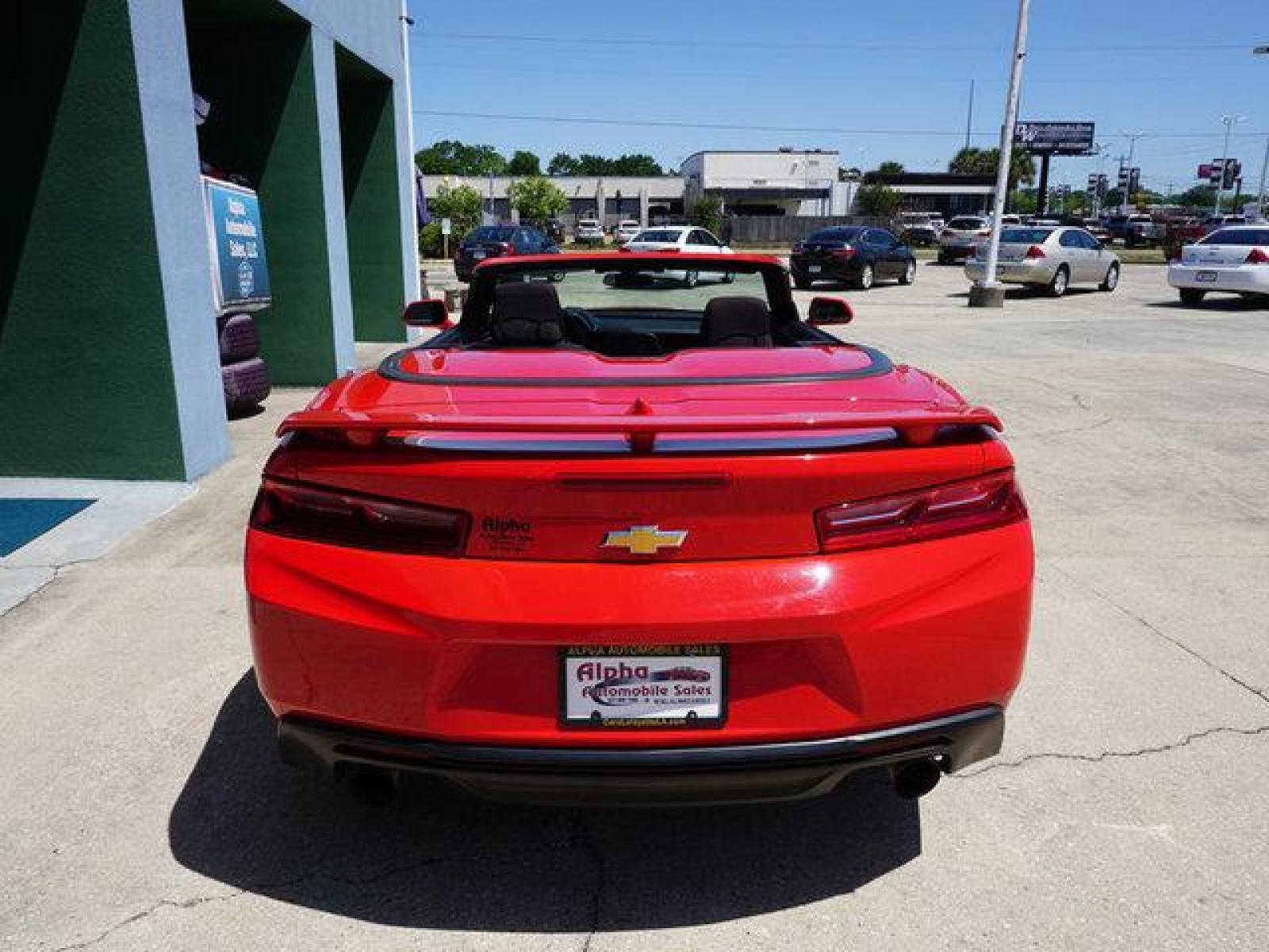 2018 Red Chevrolet Camaro (1G1FB3DX0J0) with an 2.0L 4Cyl engine, 8 Spd Automatic transmission, located at 6904 Johnston St., Lafayette, LA, 70503, (337) 988-1960, 30.143589, -92.100601 - Prices are subject to change as improvements done by the service dept. Prices are for Cash sales only, Plus TTL. This Vehicle is Serviced well and Warranties Available too. Easy Financing. Drives Great and everything works. Price subject to change as improvements done by the service dept. Easy CR - Photo #10