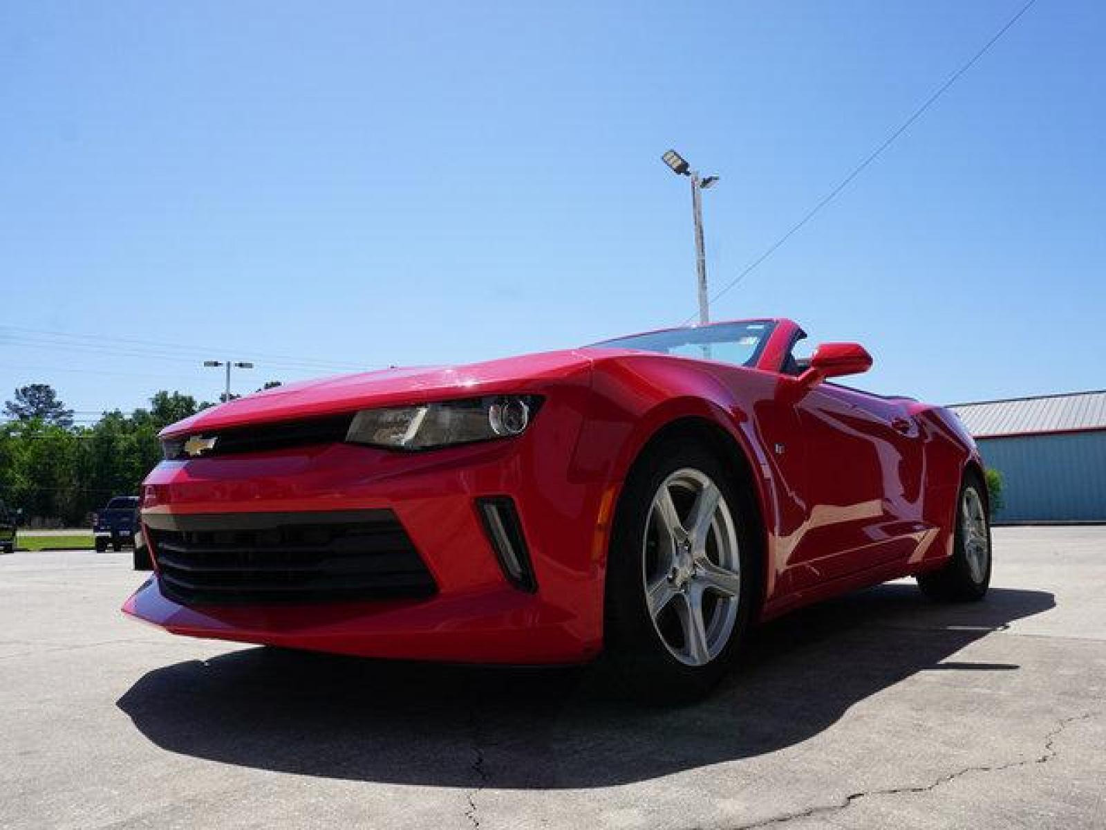 2018 Red Chevrolet Camaro (1G1FB3DX0J0) with an 2.0L 4Cyl engine, 8 Spd Automatic transmission, located at 6904 Johnston St., Lafayette, LA, 70503, (337) 988-1960, 30.143589, -92.100601 - Prices are subject to change as improvements done by the service dept. Prices are for Cash sales only, Plus TTL. This Vehicle is Serviced well and Warranties Available too. Easy Financing. Drives Great and everything works. Price subject to change as improvements done by the service dept. Easy CR - Photo #5