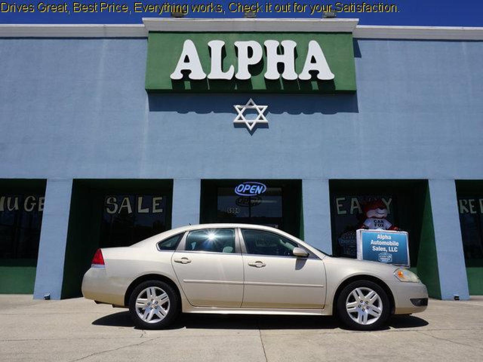 2011 Tan Chevrolet Impala (2G1WB5EK8B1) with an 3.5L V6 engine, Automatic transmission, located at 6904 Johnston St., Lafayette, LA, 70503, (337) 988-1960, 30.143589, -92.100601 - Prices are subject to change as improvements done by the service dept. Prices are for Cash sales only, Plus TTL. This Vehicle is Serviced well and Warranties Available too. Easy Financing. Drives Great and everything works. Price subject to change as improvements done by the service dept. Easy CR - Photo #0