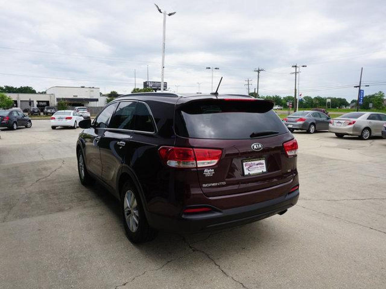 2017 Maroon Kia Sorento (5XYPG4A33HG) with an 2.4L 4Cyl engine, Automatic transmission, located at 6904 Johnston St., Lafayette, LA, 70503, (337) 988-1960, 30.143589, -92.100601 - Prices are subject to change as improvements done by the service dept. Prices are for Cash sales only, Plus TTL. This Vehicle is Serviced well and Warranties Available too. Easy Financing. Drives Great and everything works. Price subject to change as improvements done by the service dept. Easy CR - Photo #9