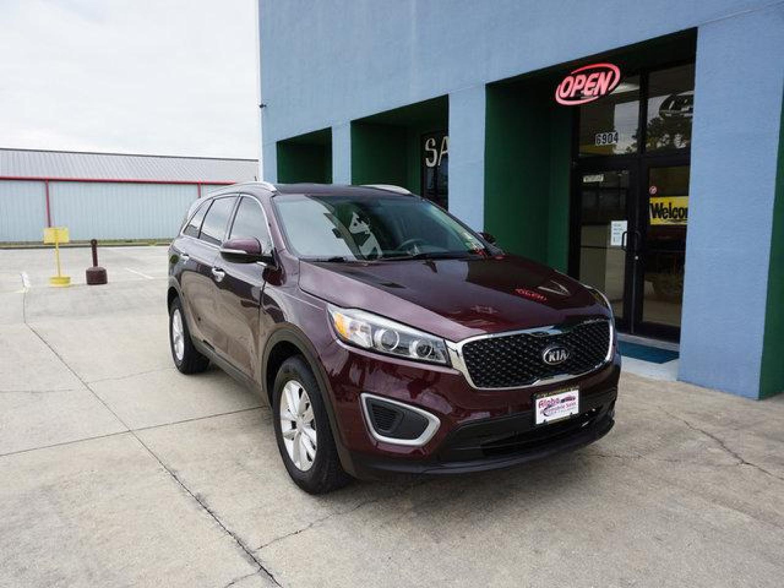 2017 Maroon Kia Sorento (5XYPG4A33HG) with an 2.4L 4Cyl engine, Automatic transmission, located at 6904 Johnston St., Lafayette, LA, 70503, (337) 988-1960, 30.143589, -92.100601 - Prices are subject to change as improvements done by the service dept. Prices are for Cash sales only, Plus TTL. This Vehicle is Serviced well and Warranties Available too. Easy Financing. Drives Great and everything works. Price subject to change as improvements done by the service dept. Easy CR - Photo #2