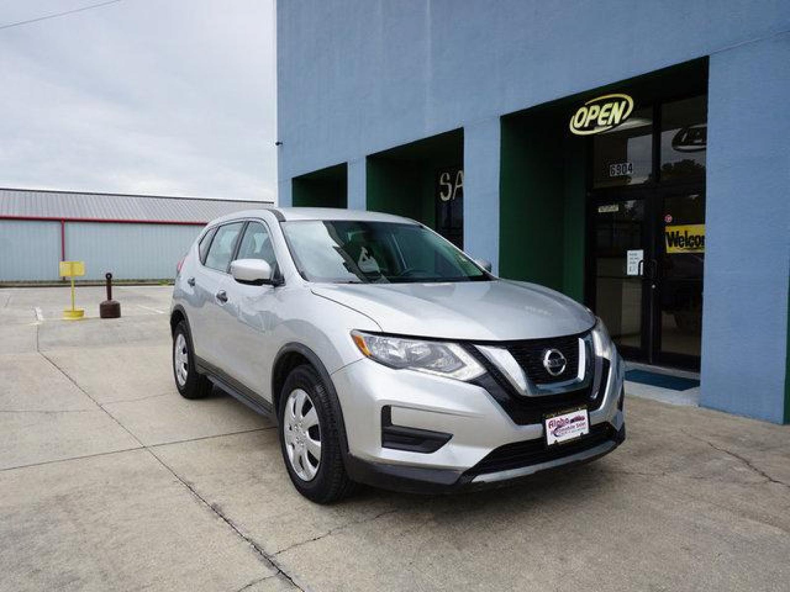 2017 Silver Nissan Rogue (KNMAT2MT5HP) with an 2.5L 4Cyl engine, Automatic transmission, located at 6904 Johnston St., Lafayette, LA, 70503, (337) 988-1960, 30.143589, -92.100601 - Prices are subject to change as improvements done by the service dept. Prices are for Cash sales only, Plus TTL. This Vehicle is Serviced well and Warranties Available too. Easy Financing. Drives Great and everything works. Price subject to change as improvements done by the service dept. Easy CR - Photo #2