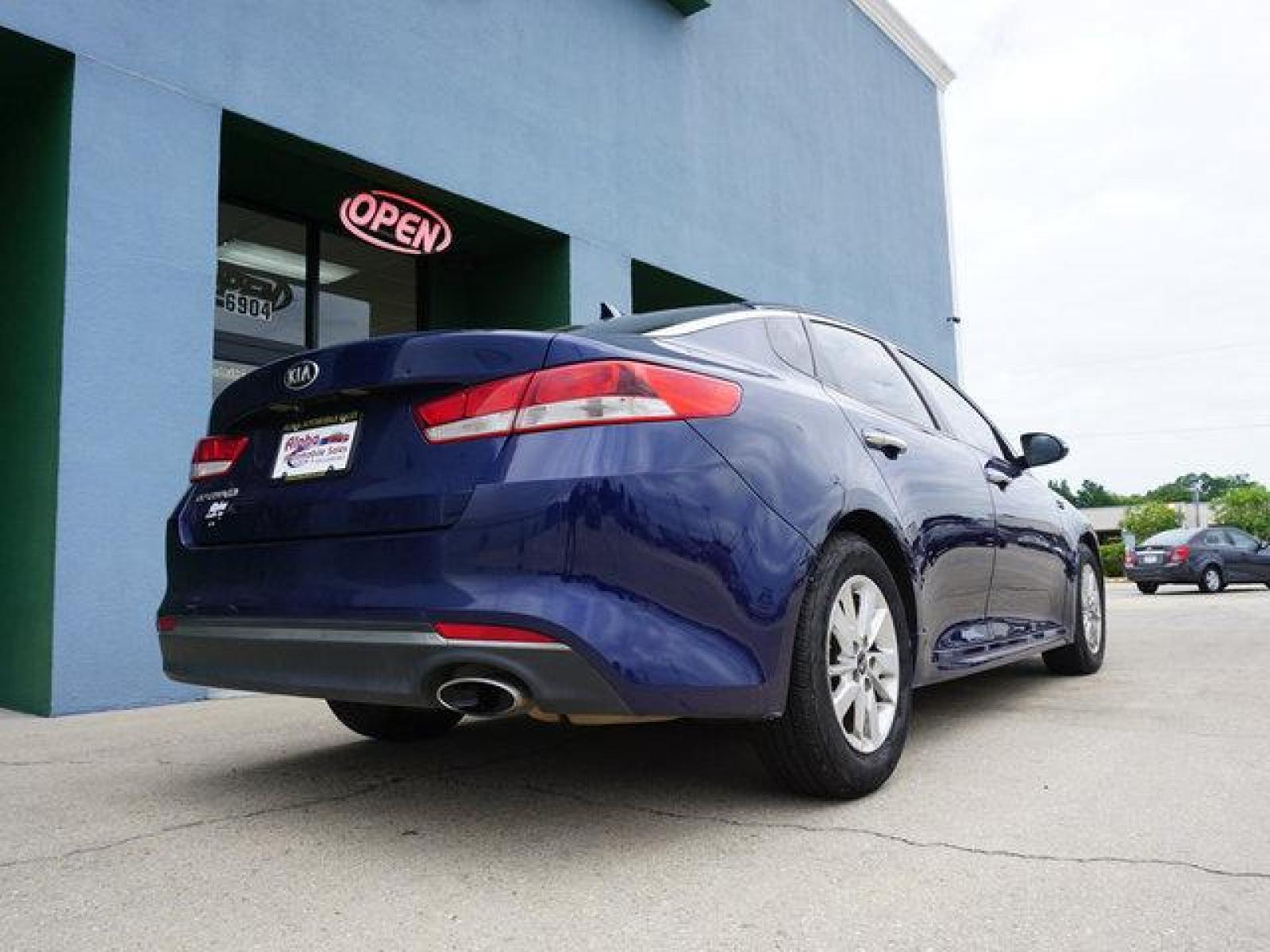 2017 Blue Kia Optima (5XXGT4L33HG) with an 2.4L 4Cyl engine, Automatic transmission, located at 6904 Johnston St., Lafayette, LA, 70503, (337) 988-1960, 30.143589, -92.100601 - Prices are subject to change as improvements done by the service dept. Prices are for Cash sales only, Plus TTL. This Vehicle is Serviced well and Warranties Available too. Easy Financing. Drives Great and everything works. Price subject to change as improvements done by the service dept. Easy CR - Photo #11